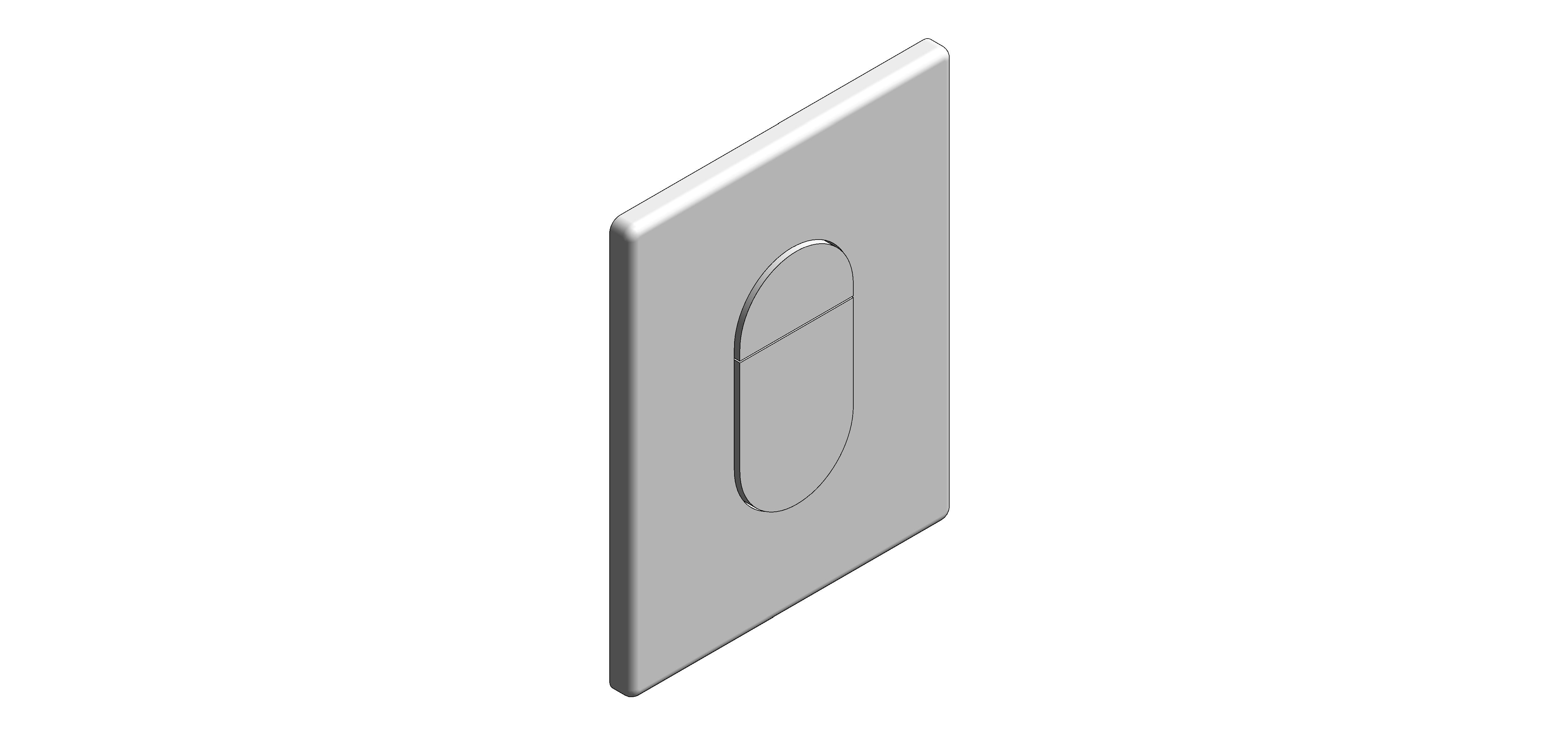 Product: ARENA COSMOPOLITAN Flush Plate (38844P00)