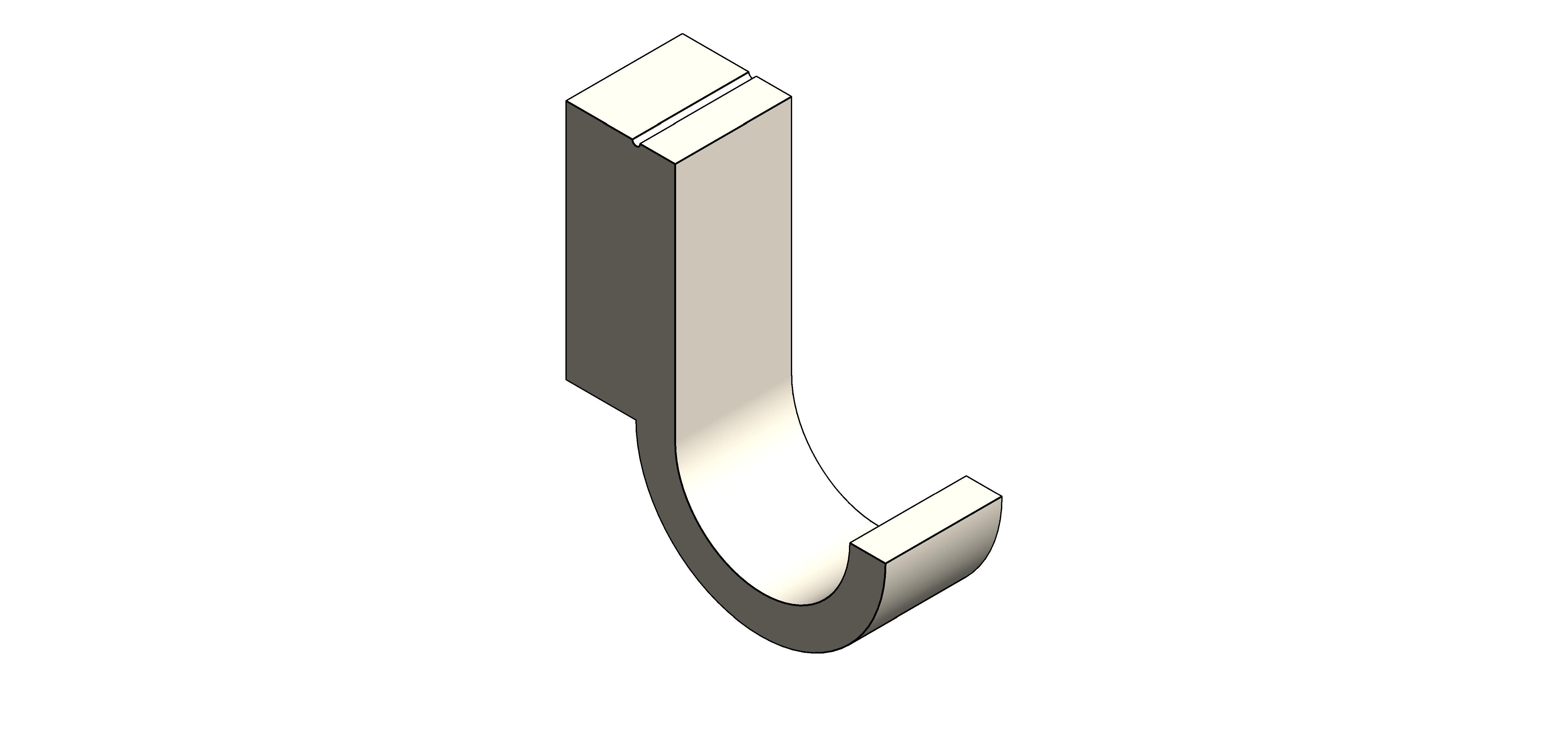 Product: ESSENTIALS Single Robe Hook (41039EN0)