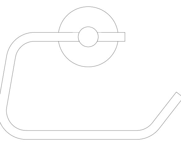 Product: ESSENTIALS Toilet Roll Holder (40689EN1)