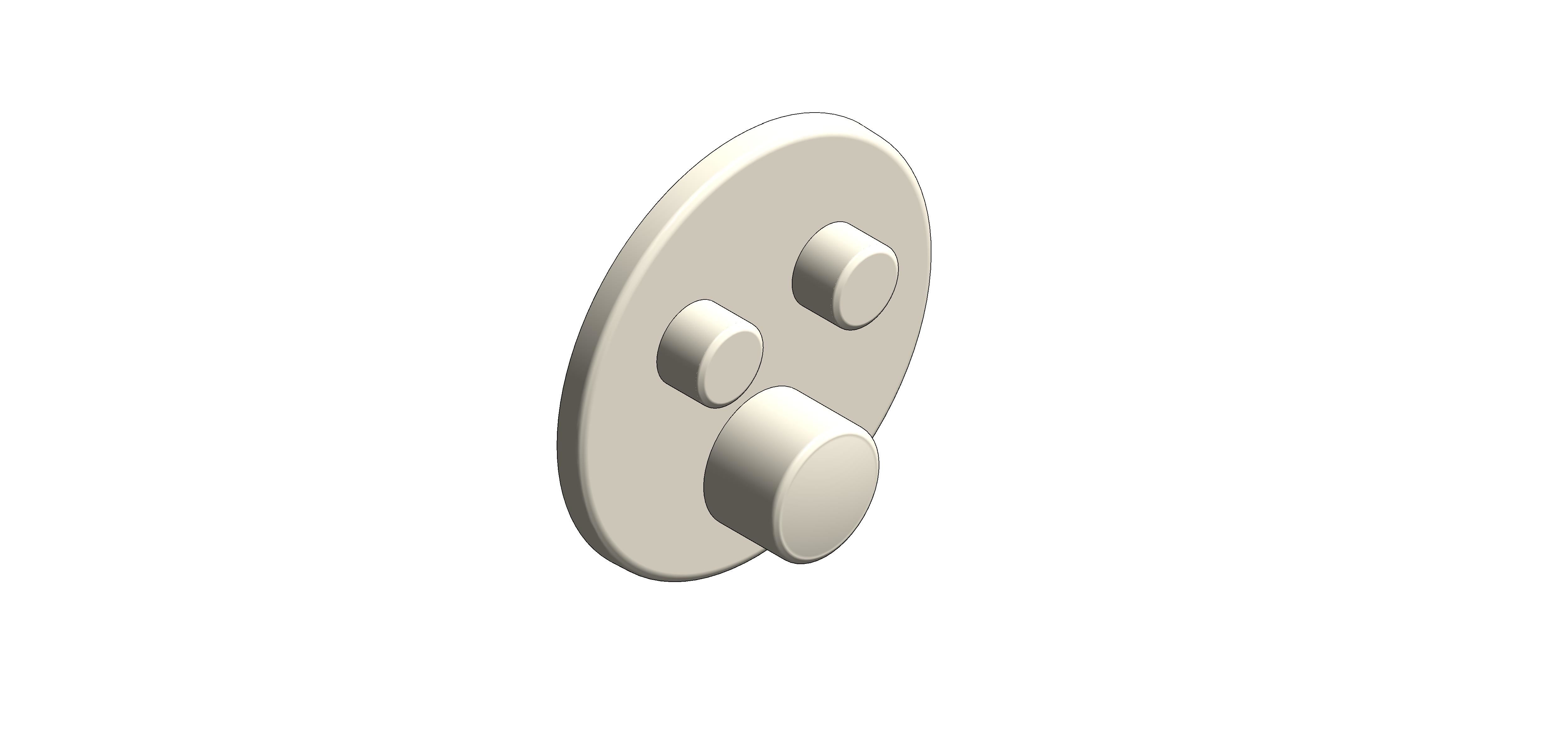 Product: GROHTHERM SMARTCONTROL Thermostat concealed installation two valves (29119EN0)