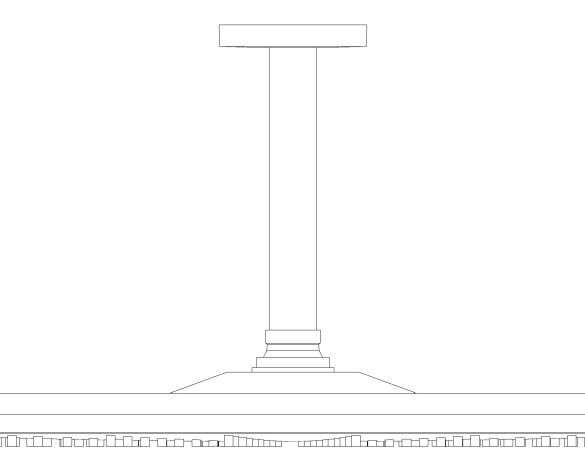 Product: RAINSHOWER COSMOPOLITAN 400 Head shower set ceiling 142 mm, 1 spray (26256000)