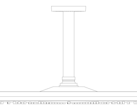 Product: RAINSHOWER COSMOPOLITAN 400 Head shower set ceiling 142 mm, 1 spray (26256000)