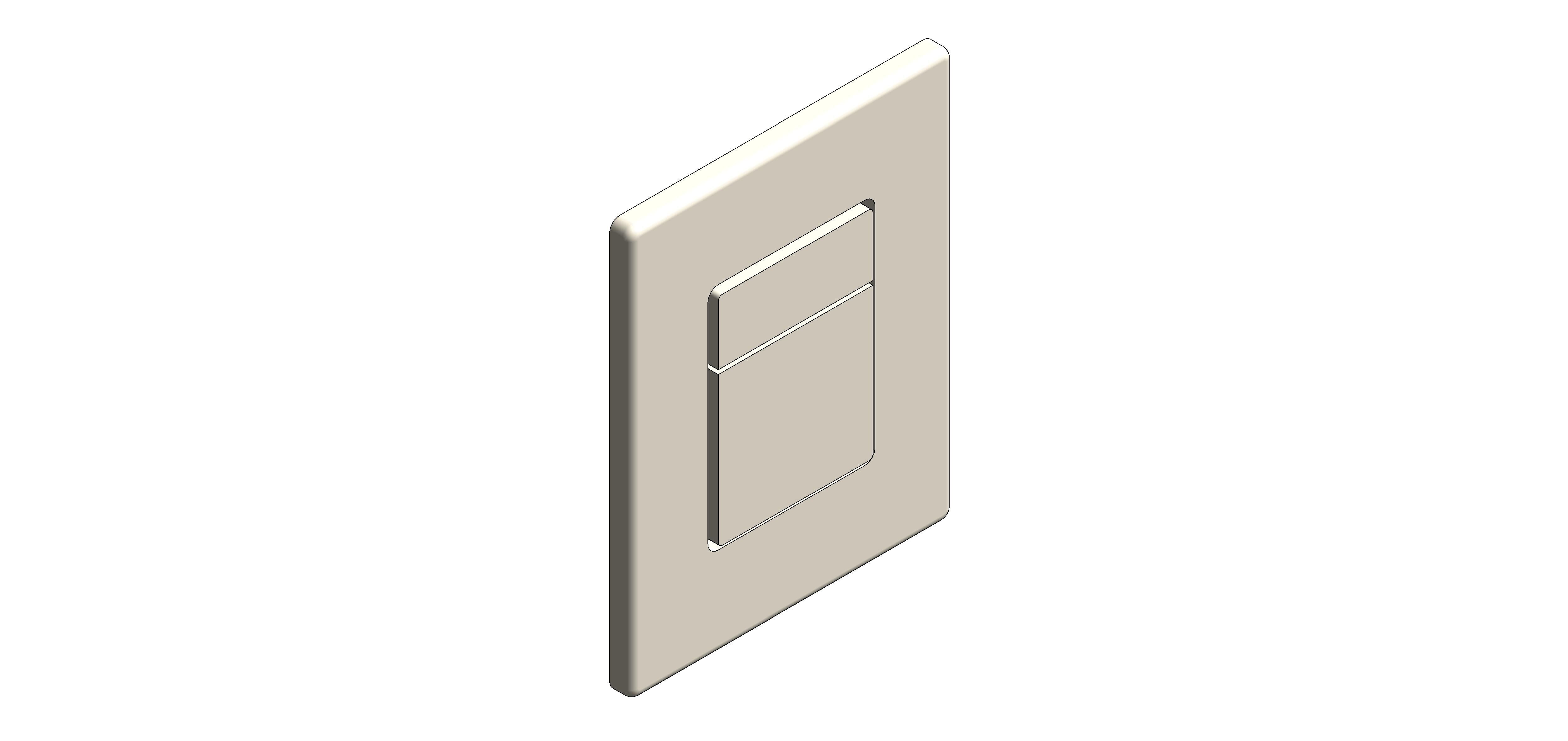 Product: SKATE COSMOPOLITAN Flush Plate (38732EN0)