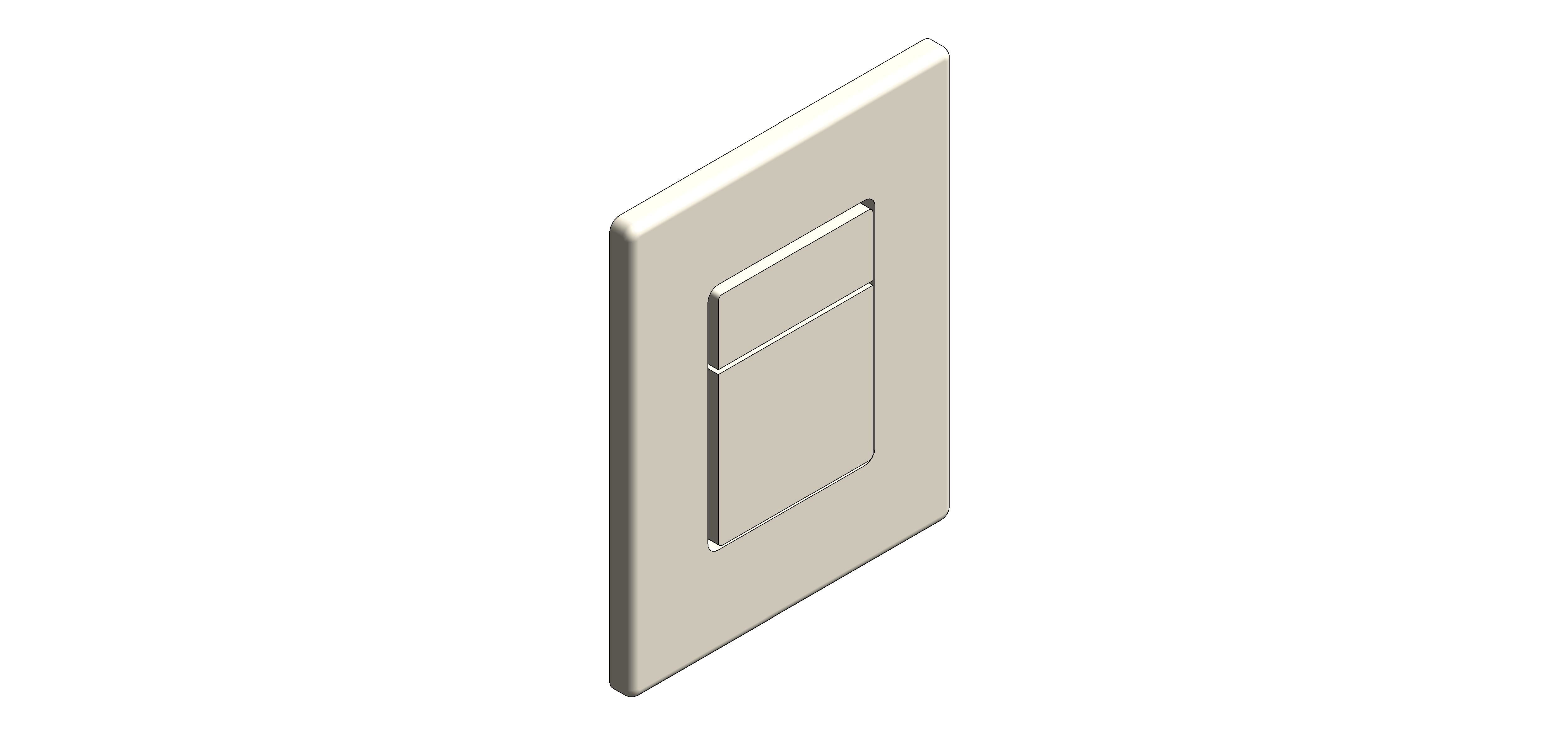 Product: SKATE COSMOPOLITAN Flush Plate (38732EN0)