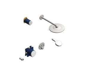 Product: Grotherm SmartControl Concealed Shower System Bundle (34863000)