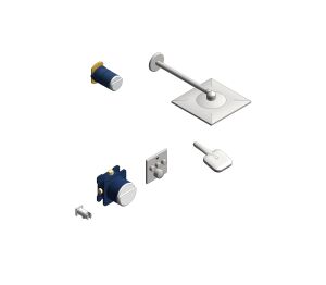 Product: Grotherm SmartControl Concealed Shower System Bundle (34864000)