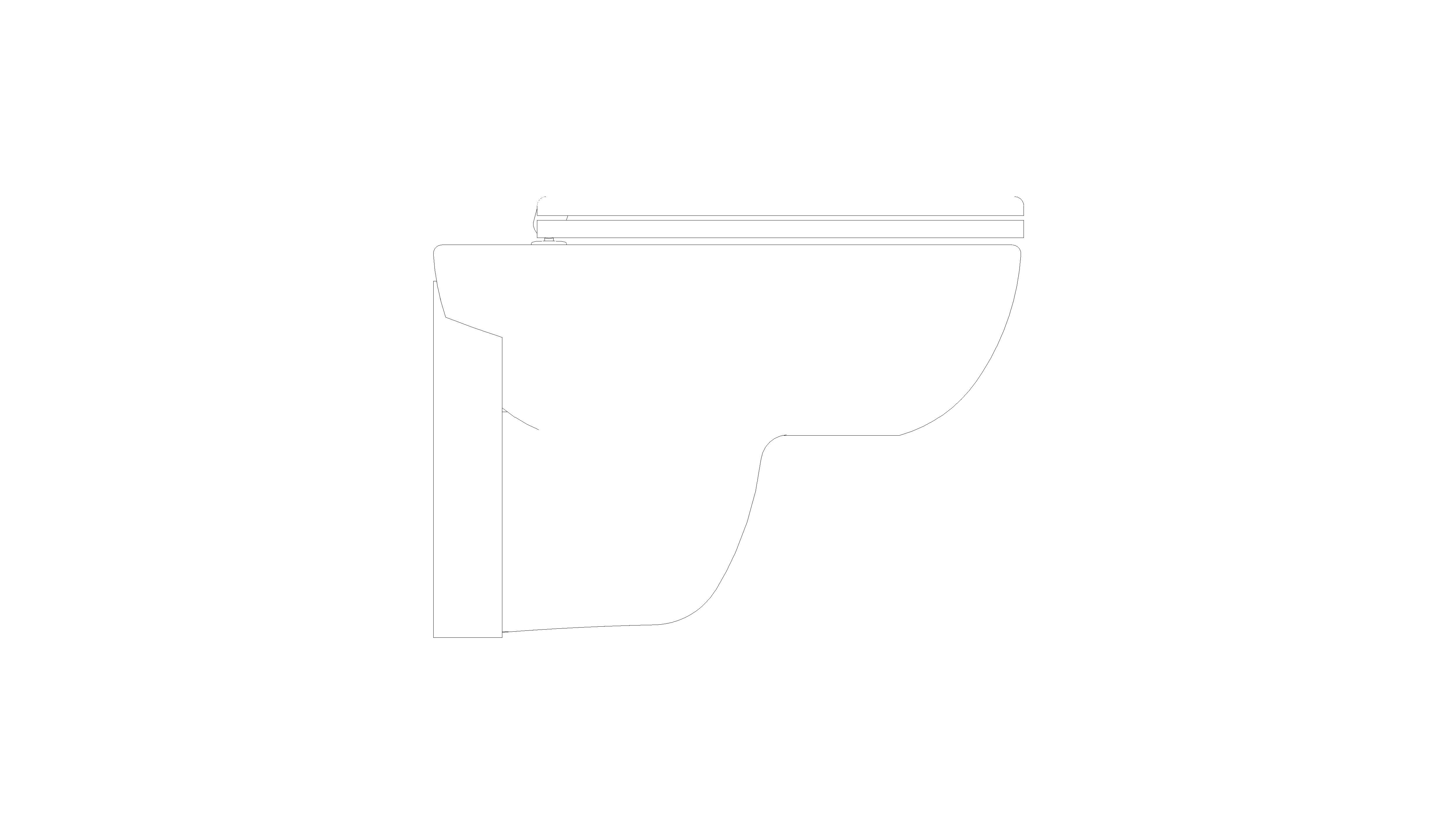 Product: BAU CERAMIC Wall Hung WC Set (112949SH00)