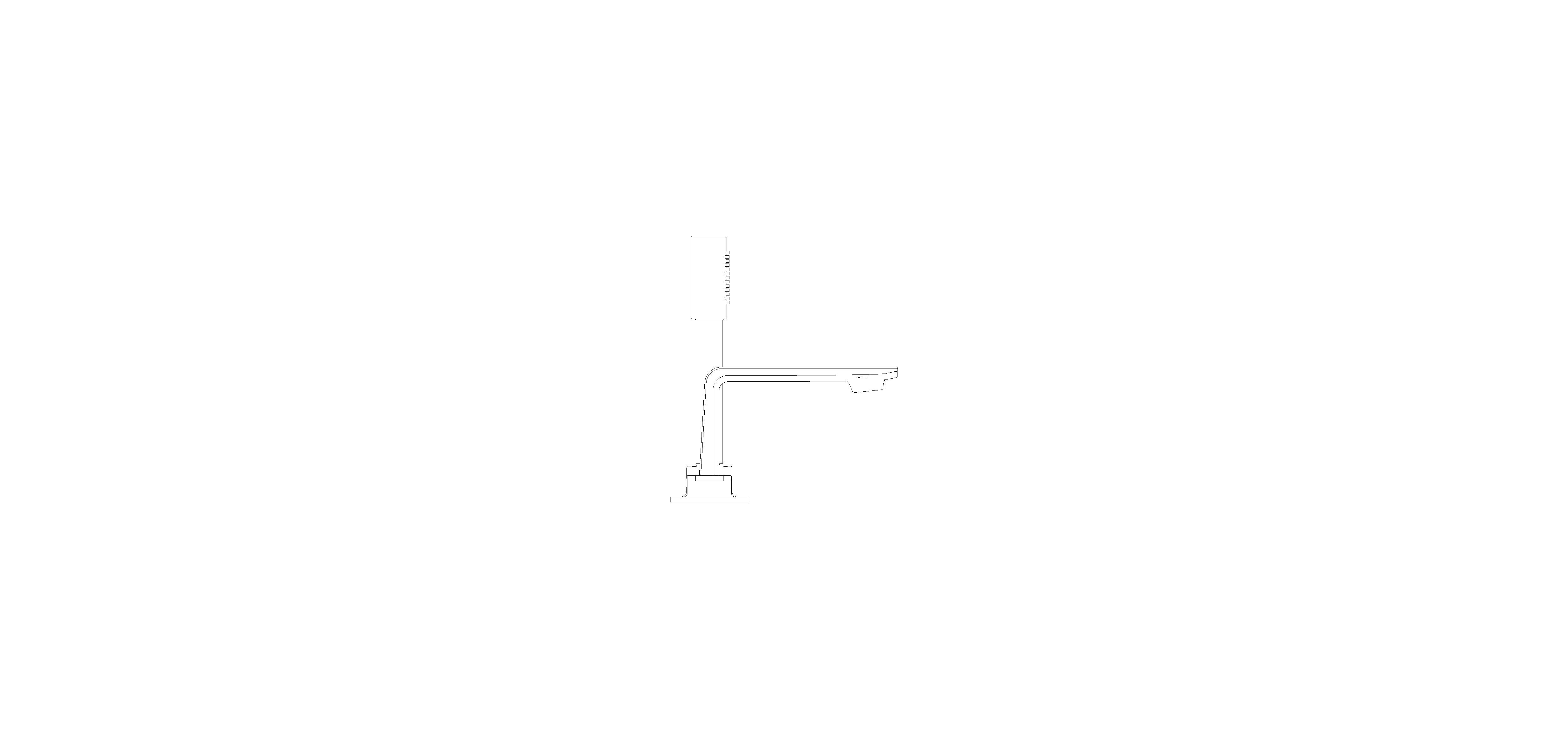 product: ALLURE 5-hole bath/shower combination (25221DC1)