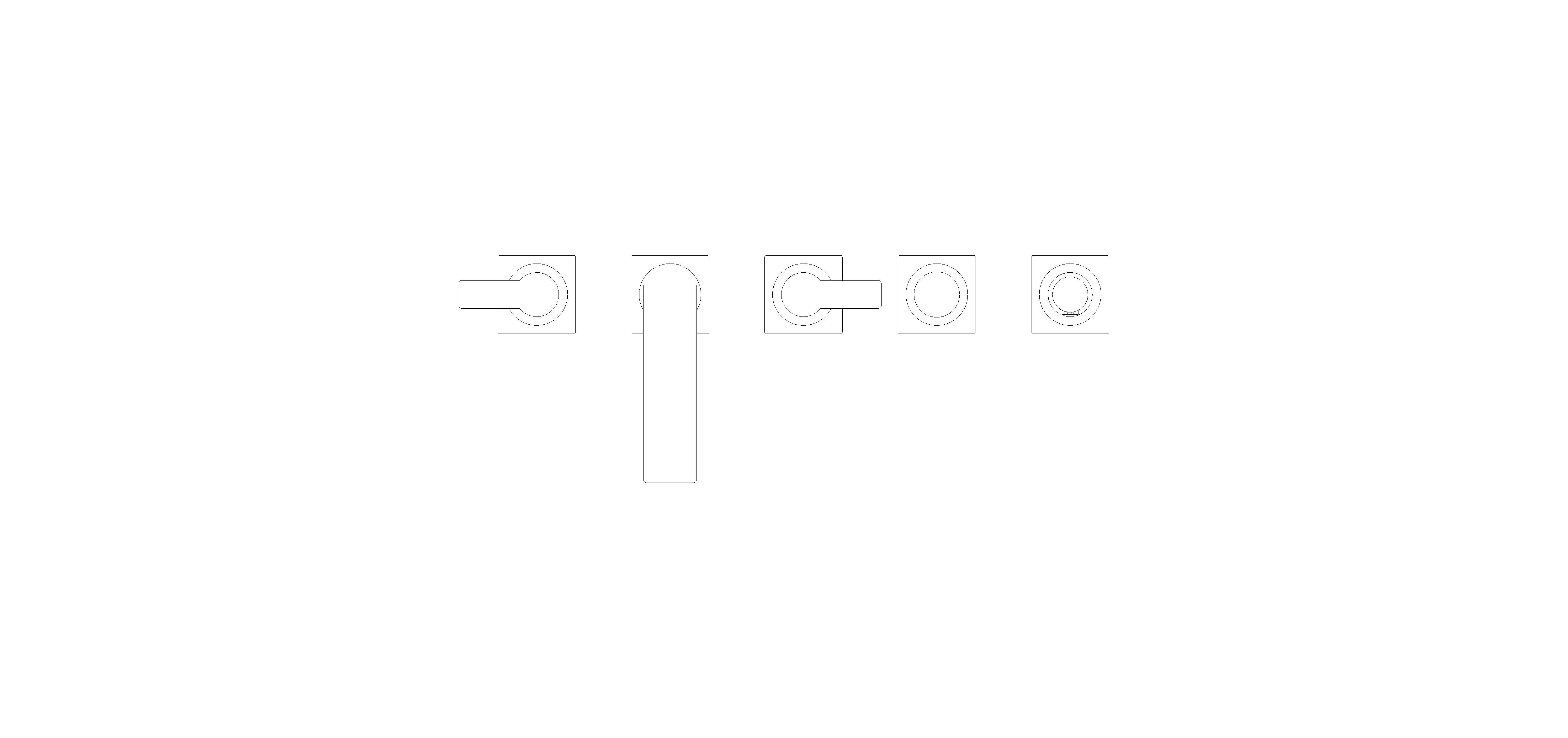 Product: ALLURE 5-hole bath/shower combination (25221GL1)