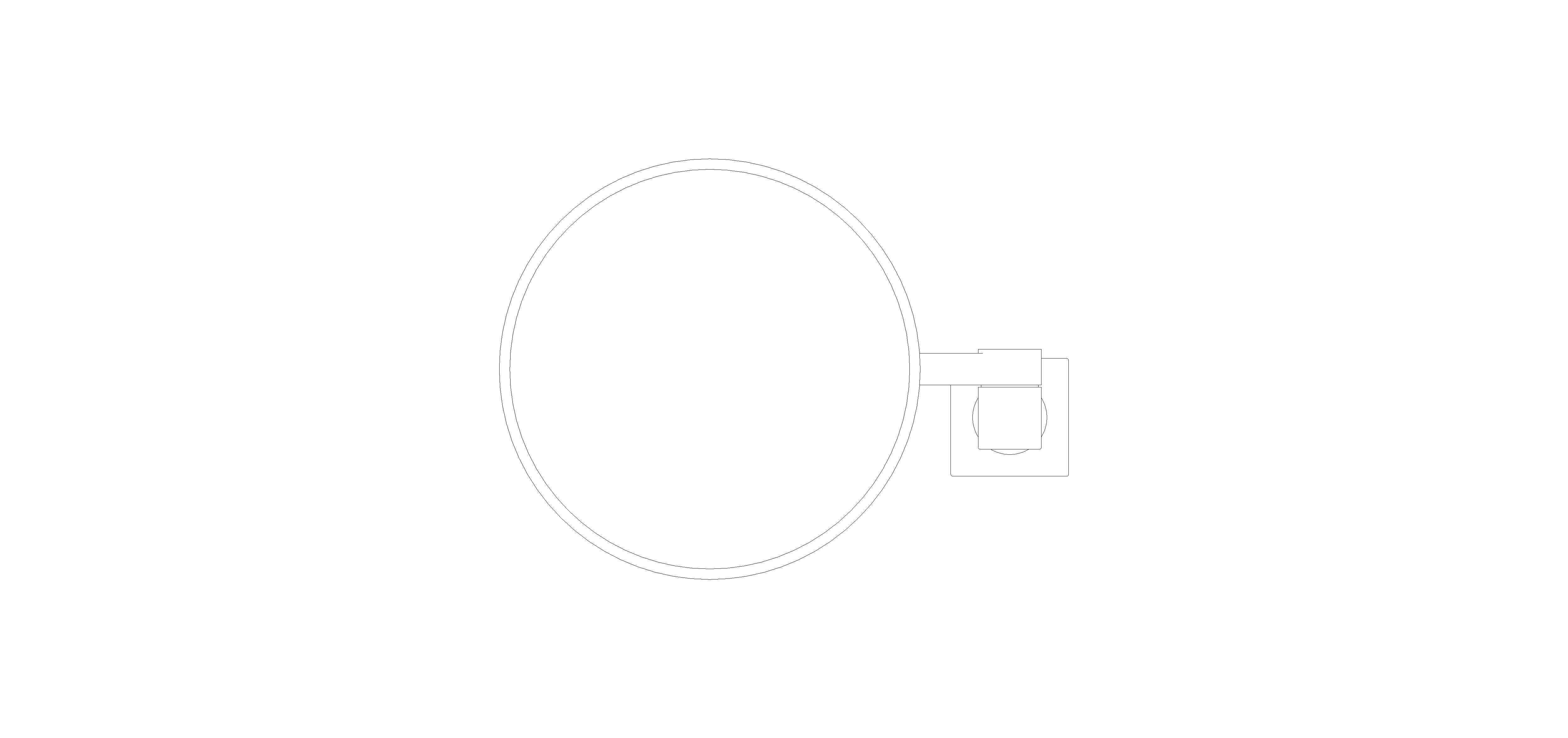 Product: ALLURE Beauty / shaving mirror (40967GL1)