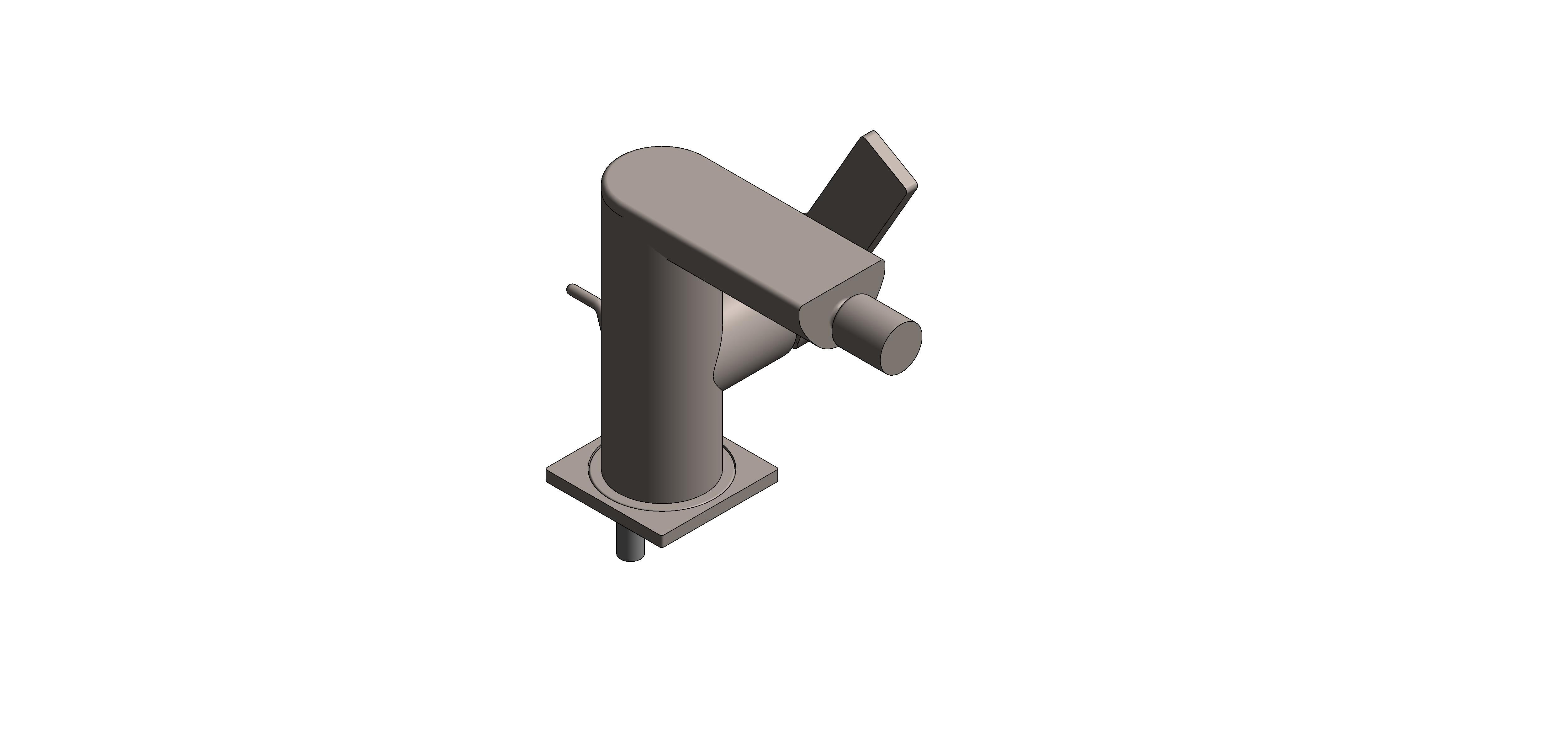 Product: ALLURE Bidet mixer 1/2″ (24160AL1)