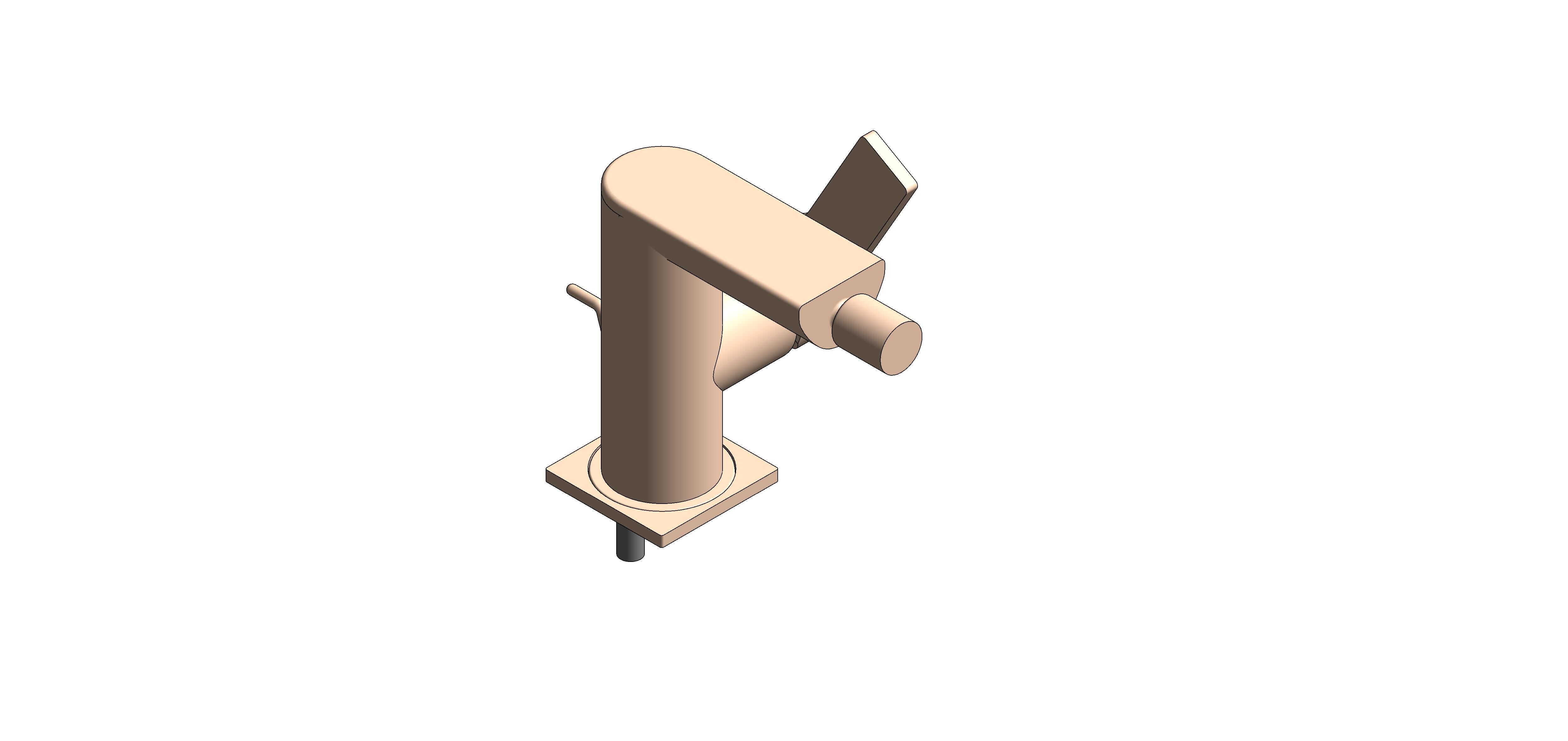 Product: ALLURE Bidet mixer 1/2″ (24160DA1)