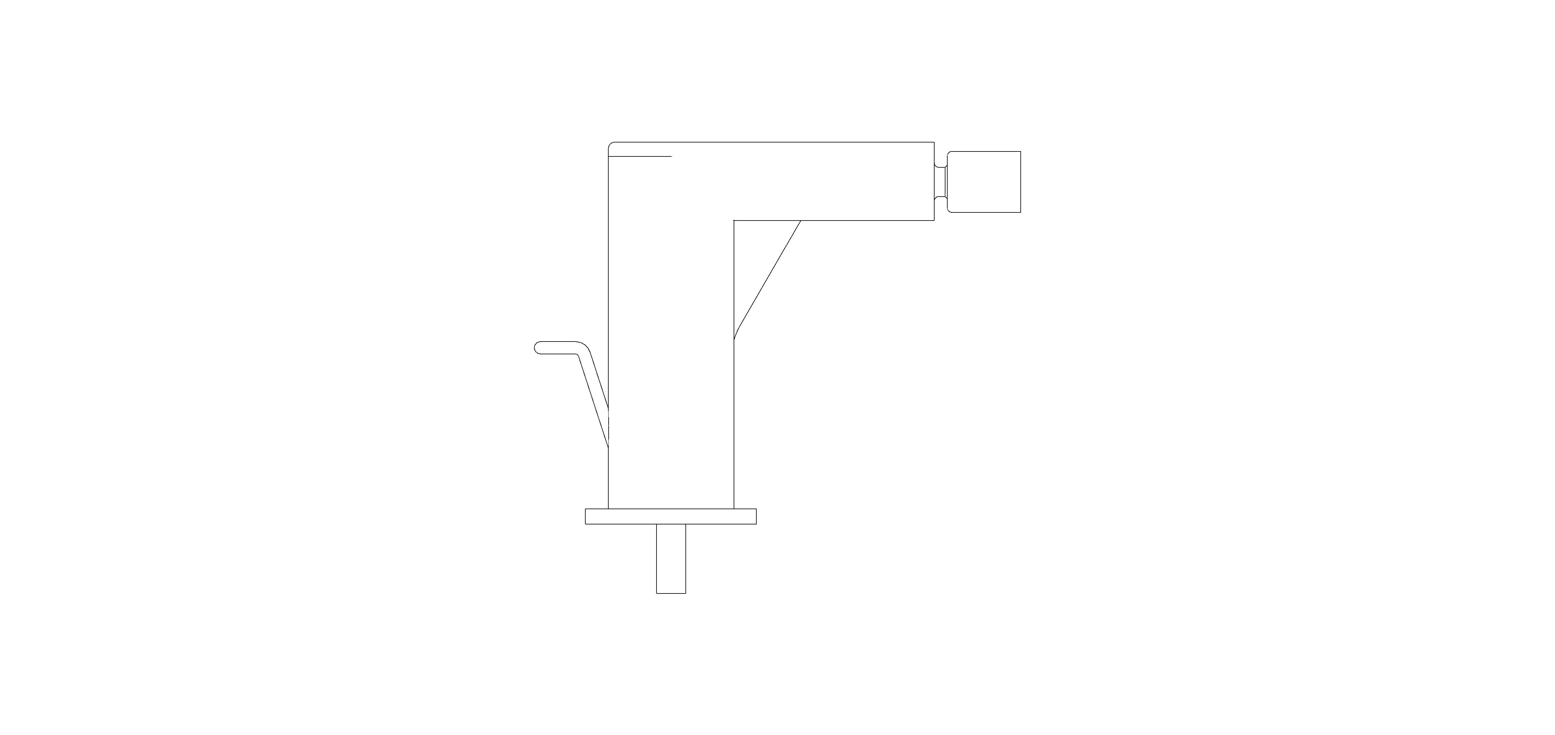 Product: ALLURE Bidet mixer 1/2″ (24160DC1)