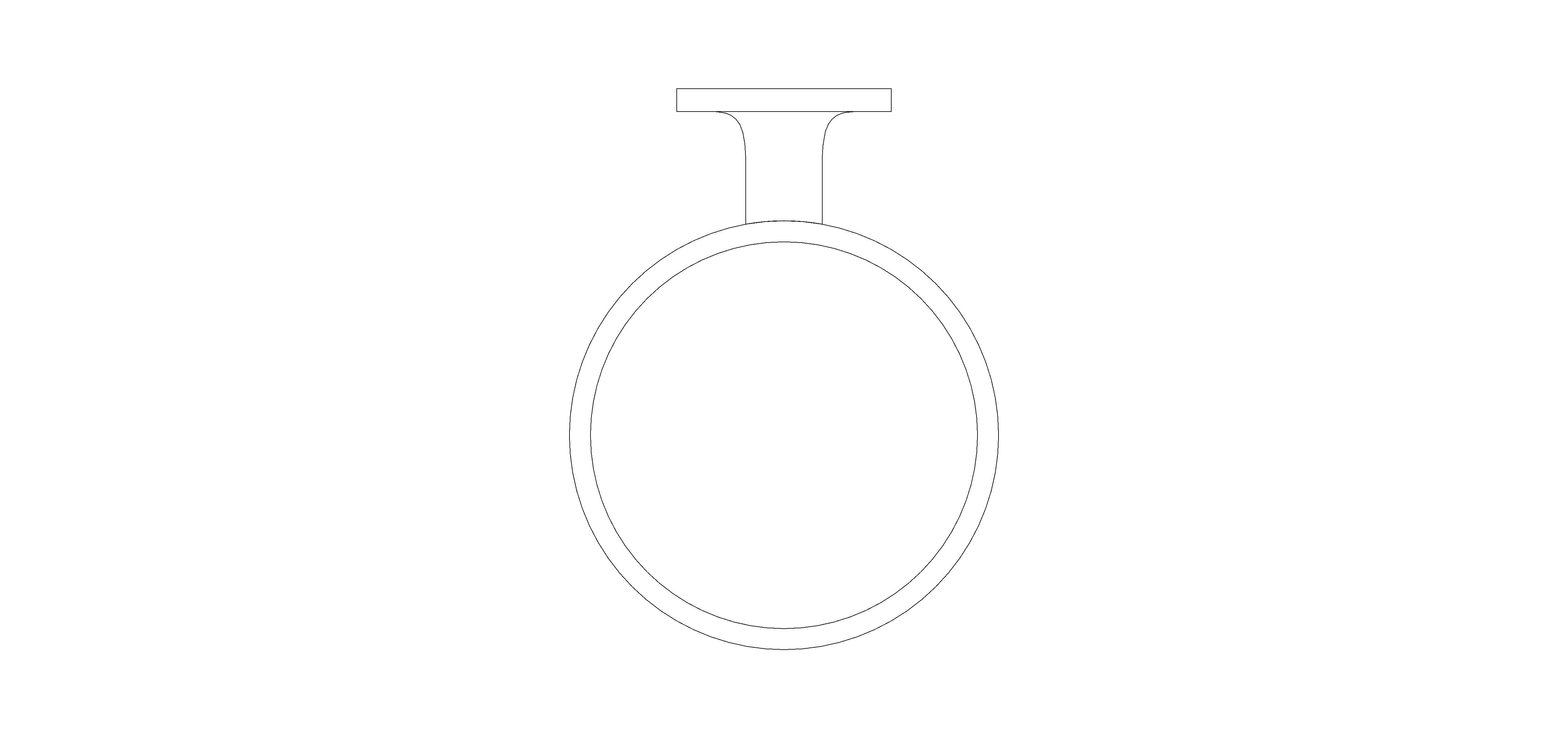Product: ALLURE Glass/soap dish holder (40963DA1)