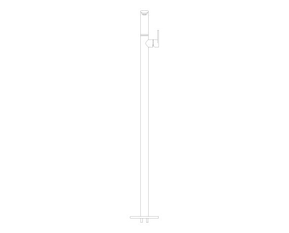 Product: ALLURE Single-lever basin mixer floor mounted (23856AL1)