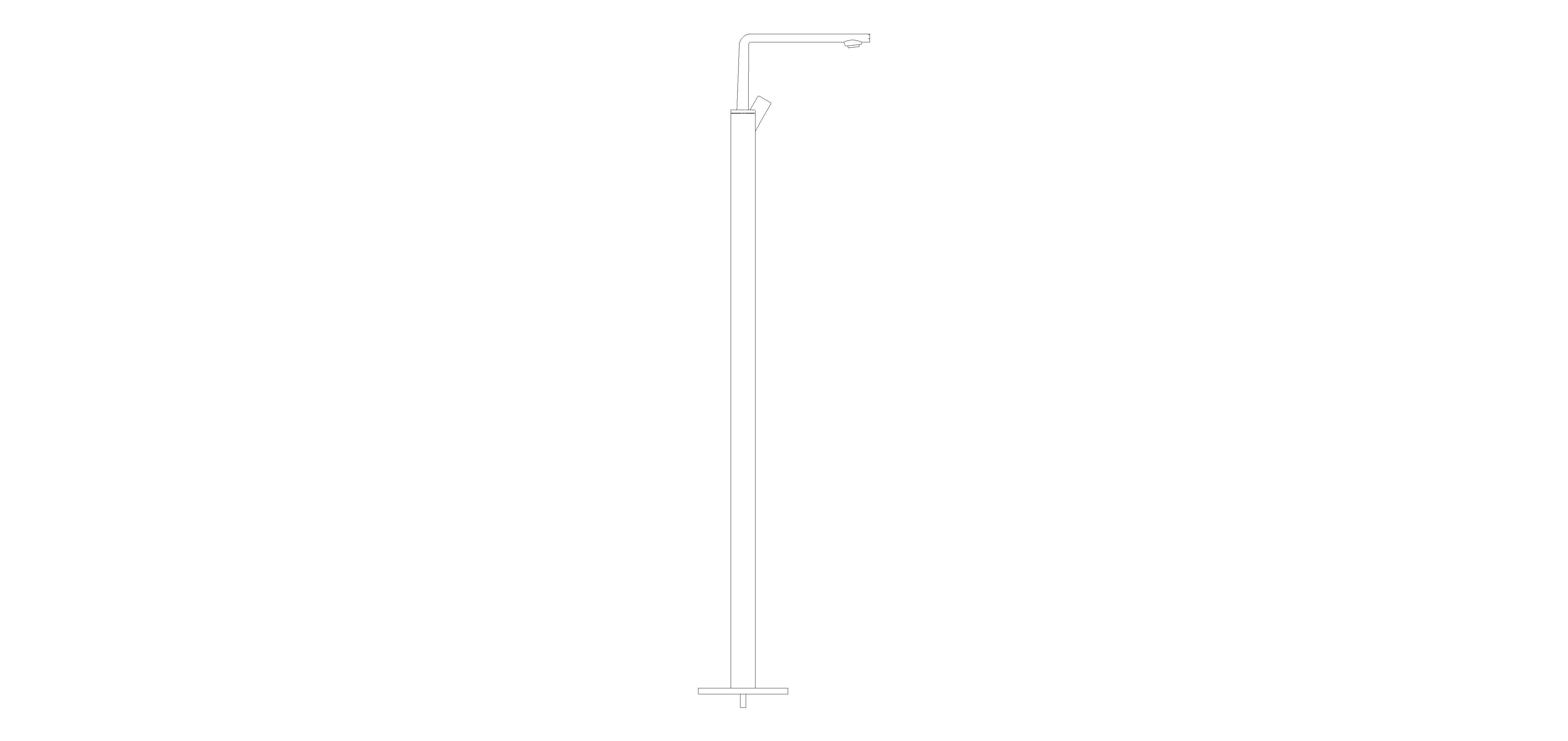 Product: ALLURE Single-lever basin mixer floor mounted (23856DA1)