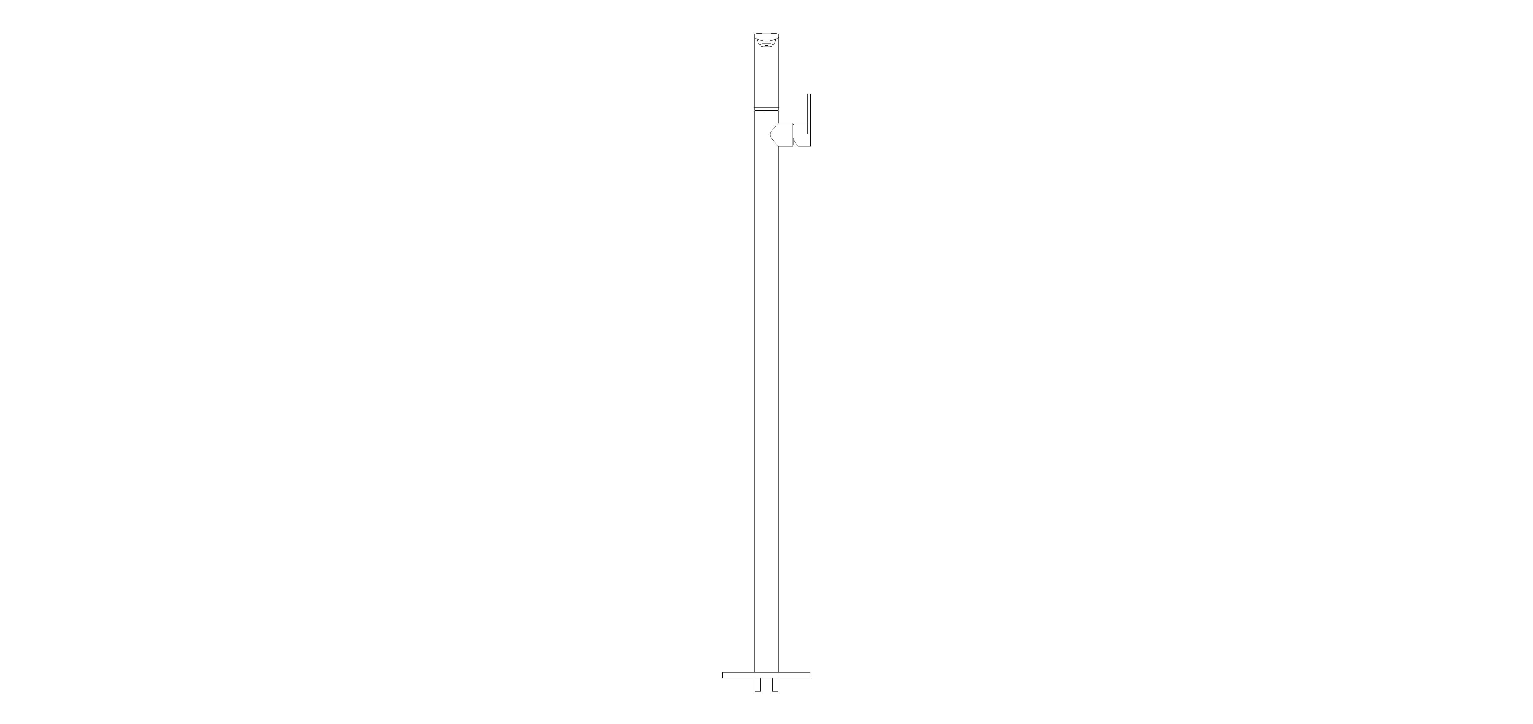 Product: ALLURE Single-lever basin mixer floor mounted (23856DC1)