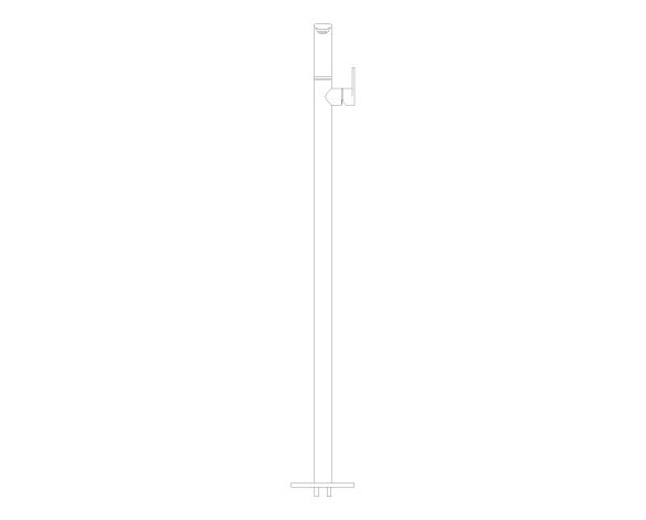 Product: ALLURE Single-lever basin mixer floor mounted (23856GL1)