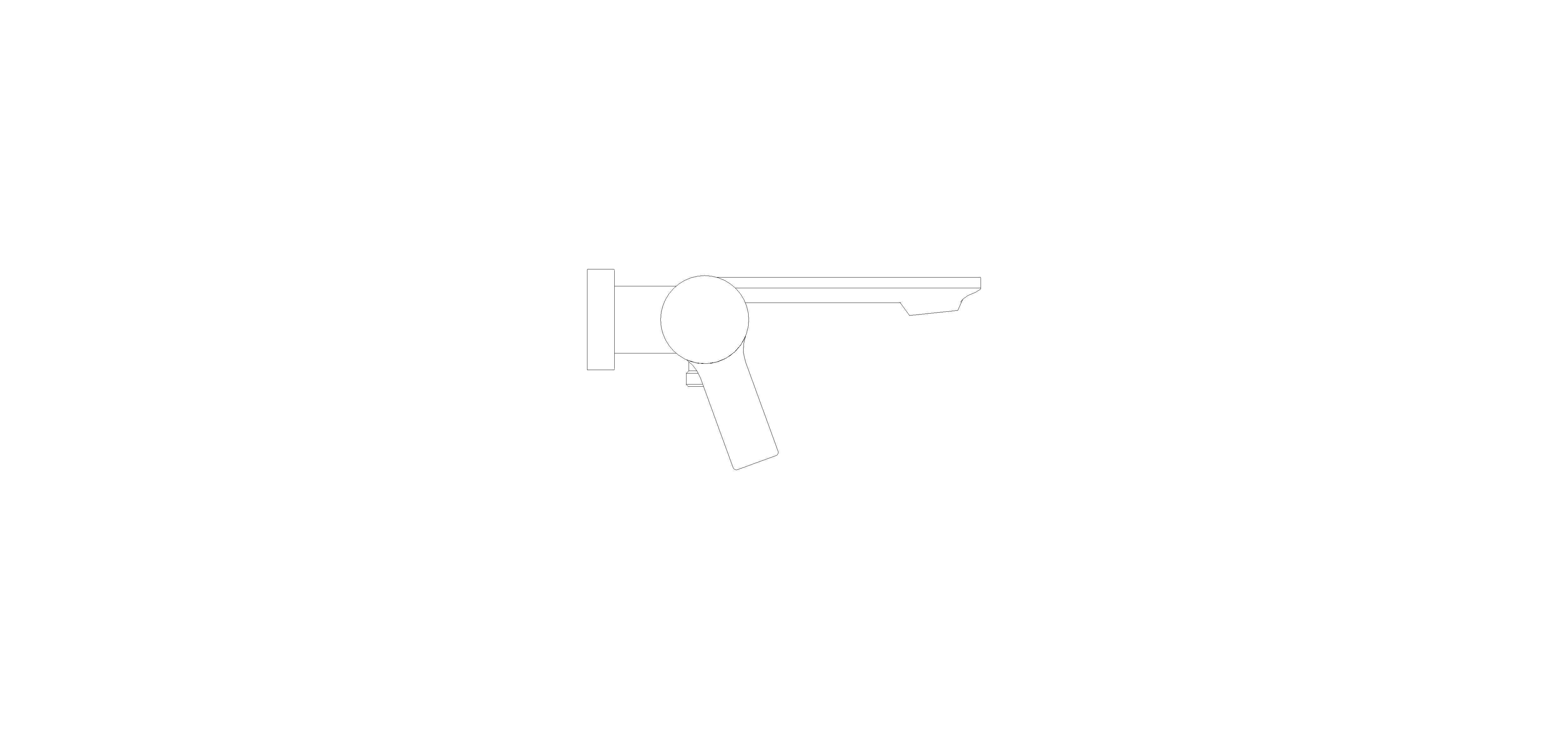Product: ALLURE Single-lever bath mixer 1/2″ exposed (32826DA1)
