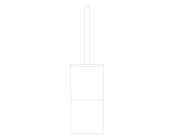 Product: ALLURE Toilet brush set (40340DA1)