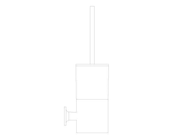 Product: ALLURE Toilet brush set (40340GL1)