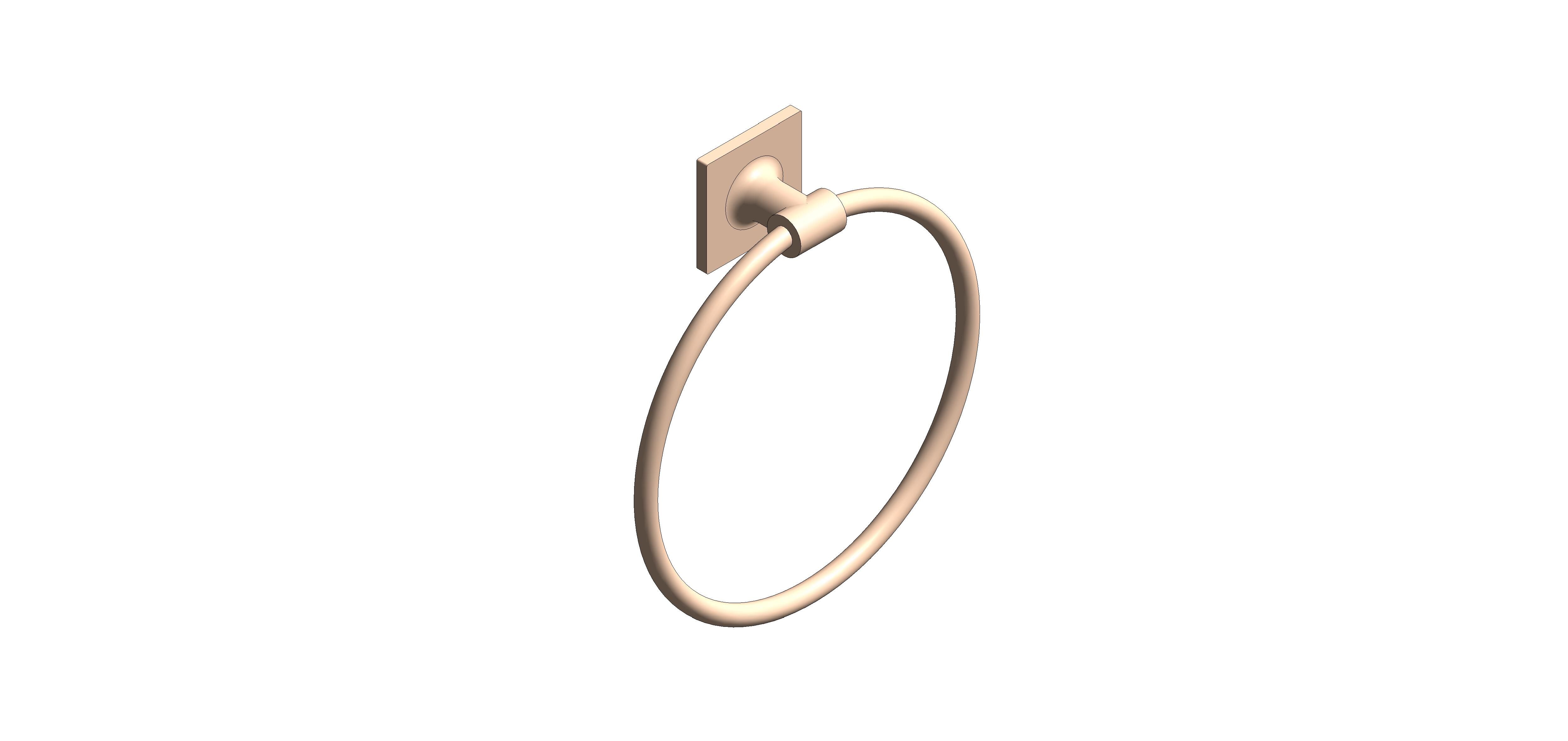 Product: ALLURE Towel ring (40339DA1)