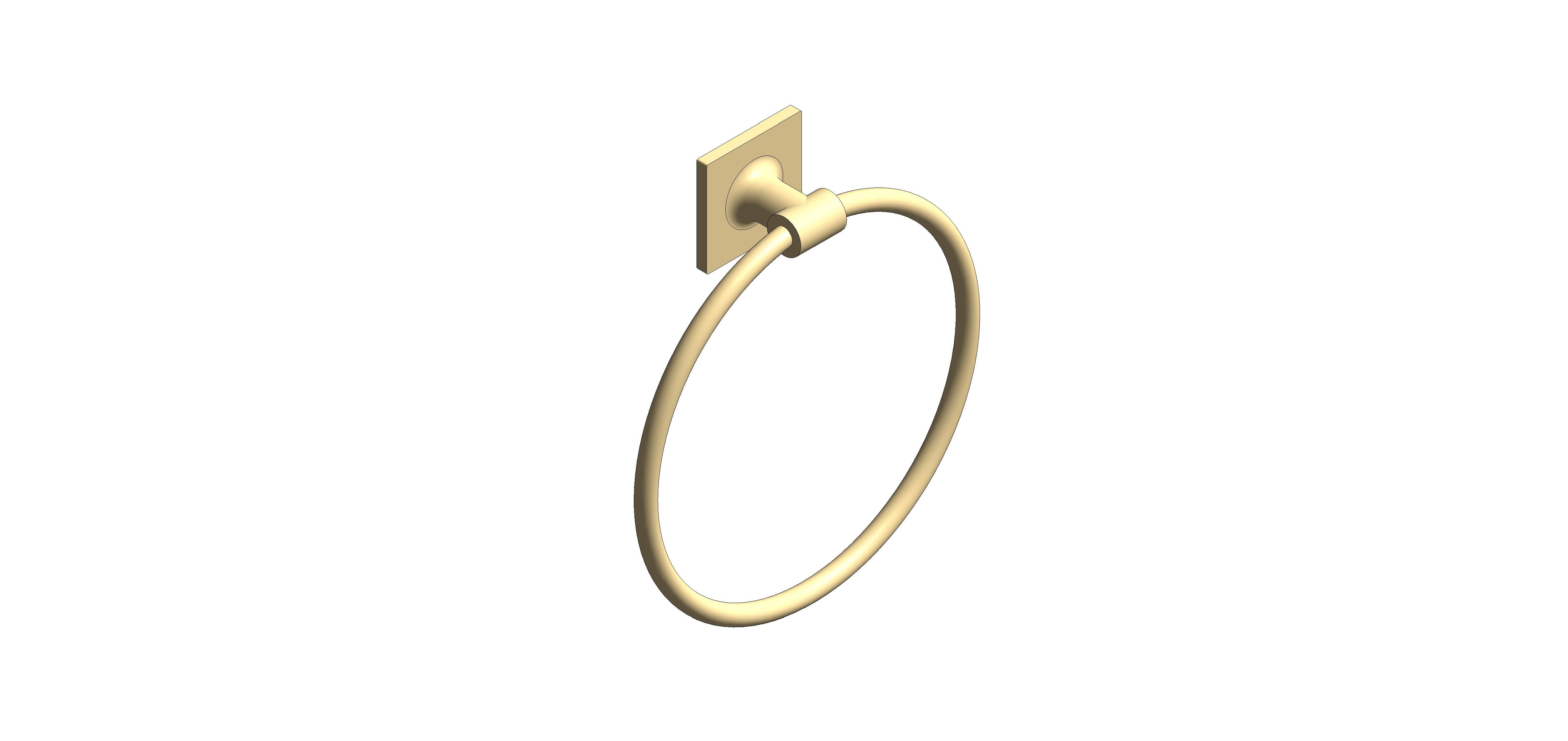 Product: ALLURE Towel ring (40339GL1)