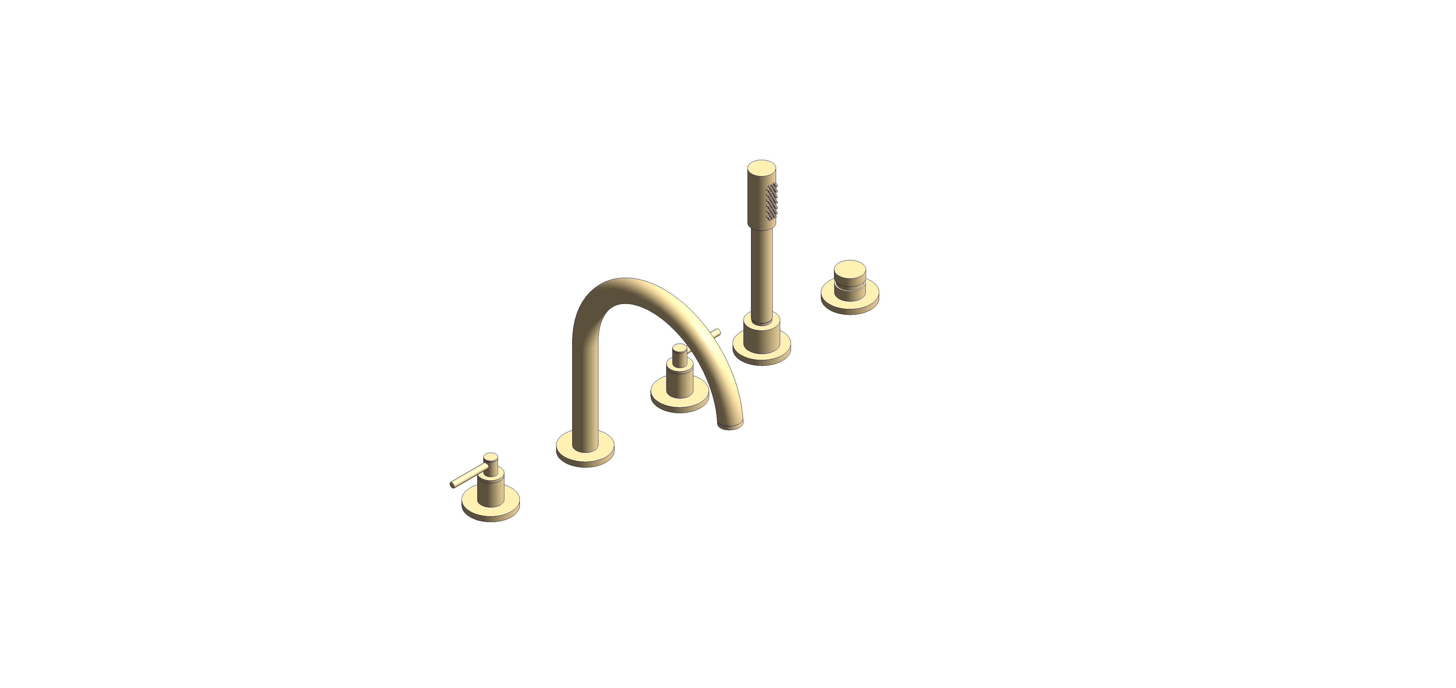 Product: ATRIO 5-hole bath/shower combination (29407GN0)
