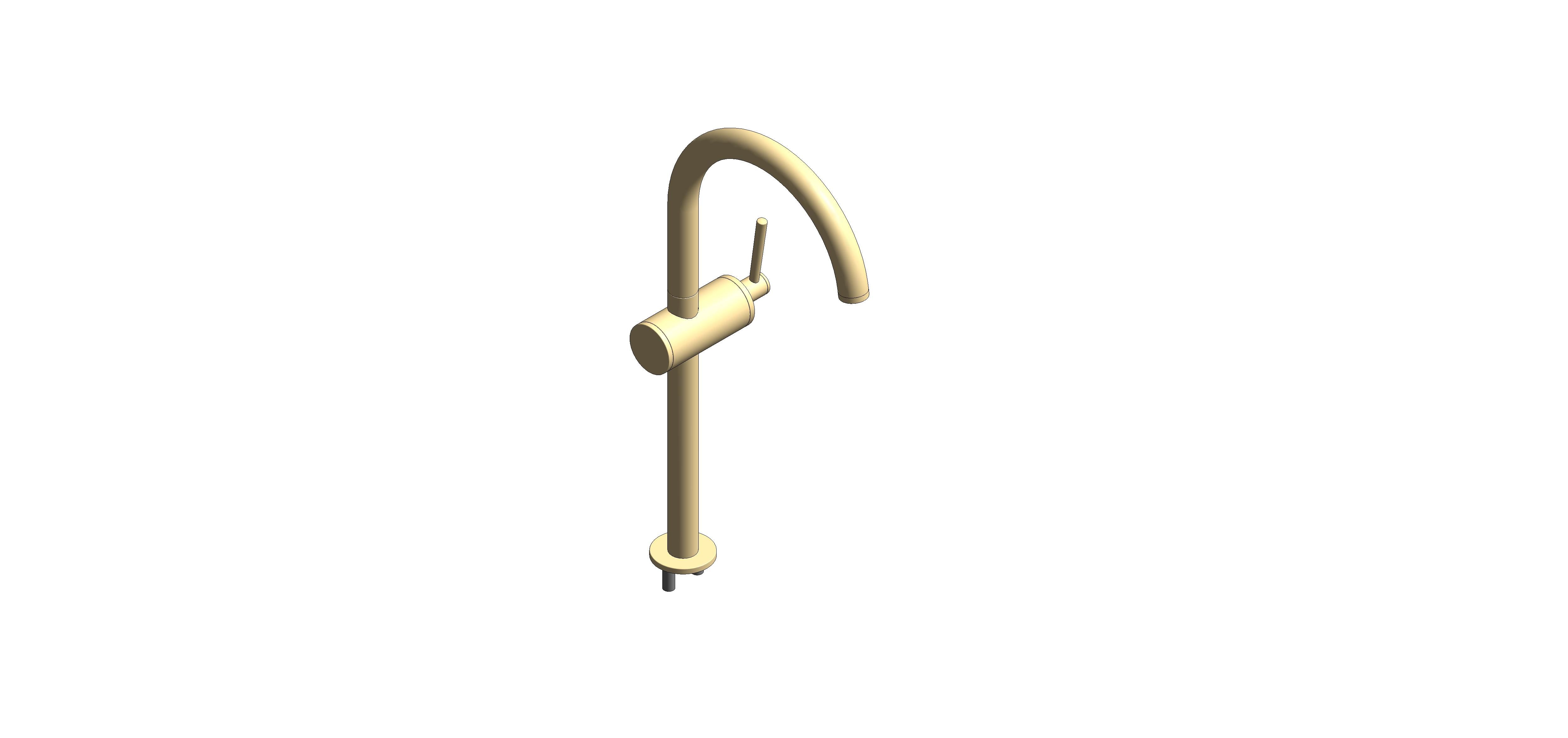 Product: ATRIO Basin mixer 1/2″ XL-Size (24365GN0)