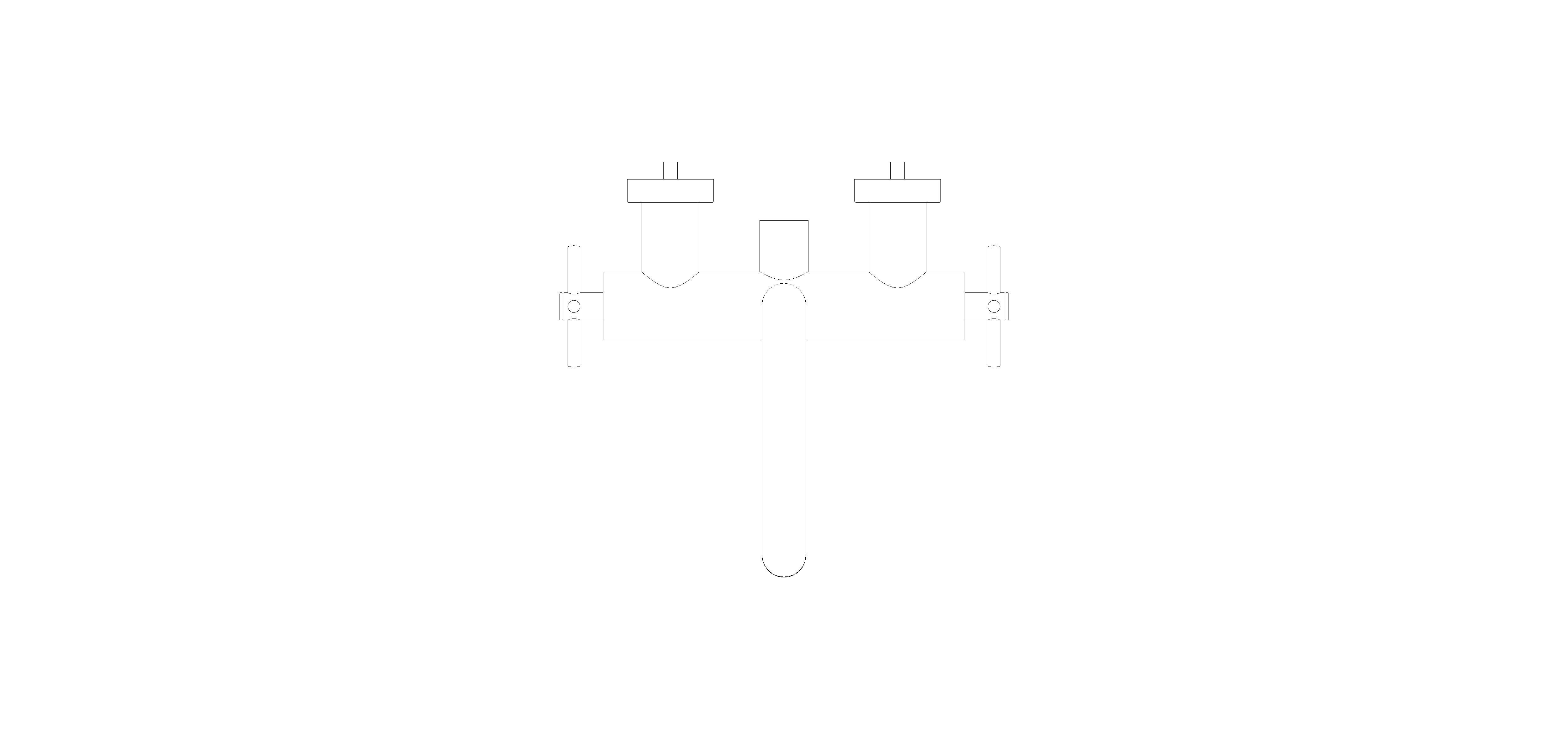 Product: ATRIO Bath / shower mixer 1/2″ (25268GN0)