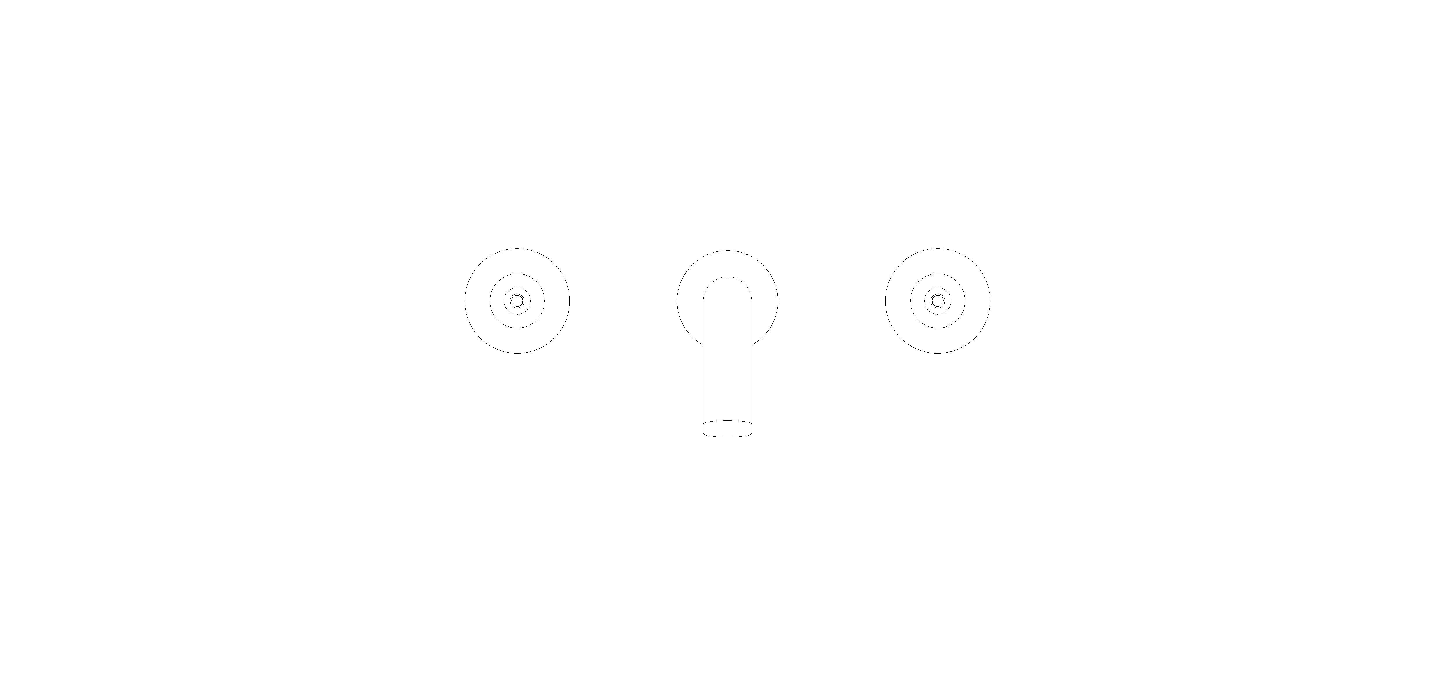 Product: ATRIO PRIVATE COLLECTION 3-Hole Basin Mixer M-Size (20587DL0)