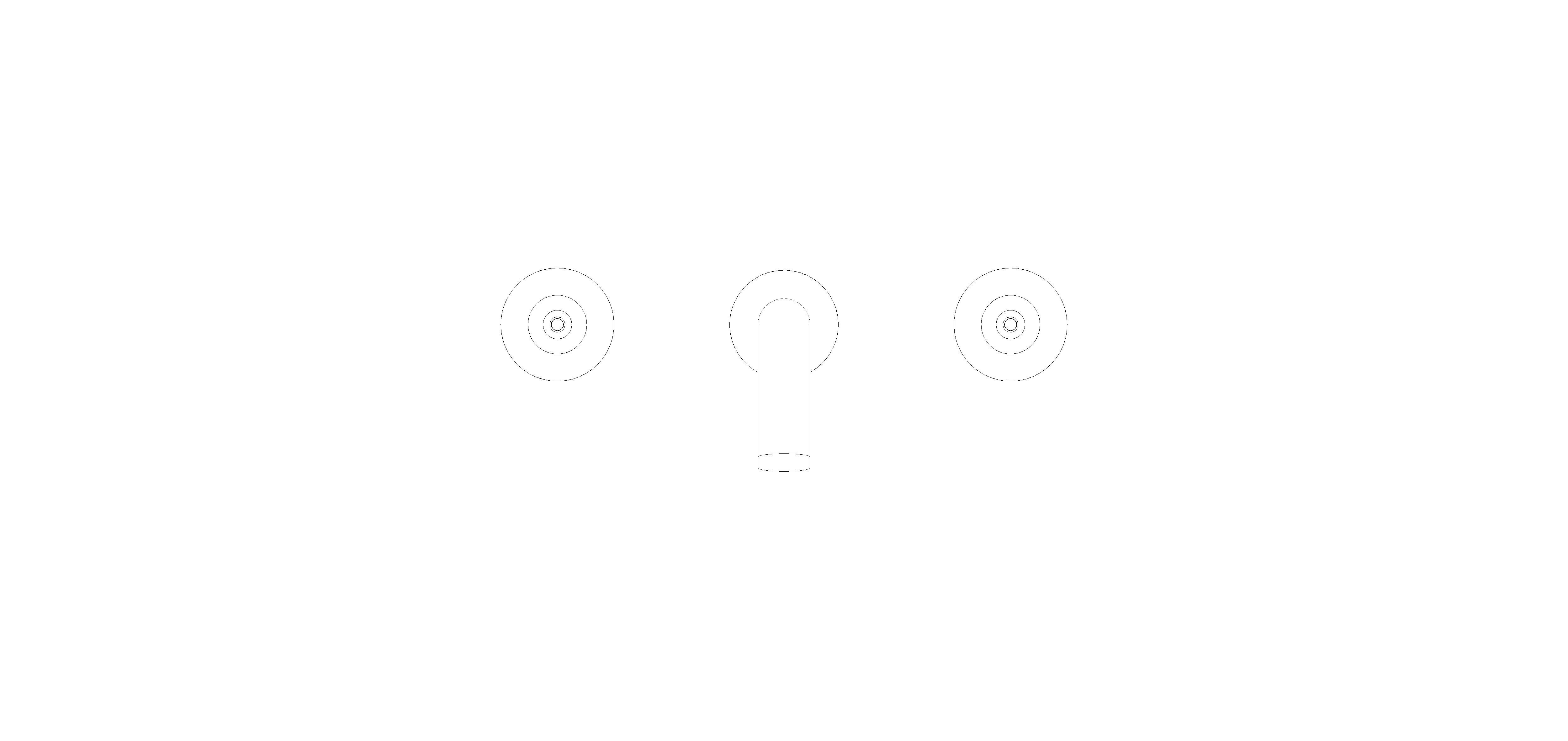 Product: ATRIO PRIVATE COLLECTION 3-Hole Basin Mixer M-Size (20587GN0)
