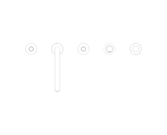Product: ATRIO PRIVATE COLLECTION 5-hole bath/shower combination (25224DL0)