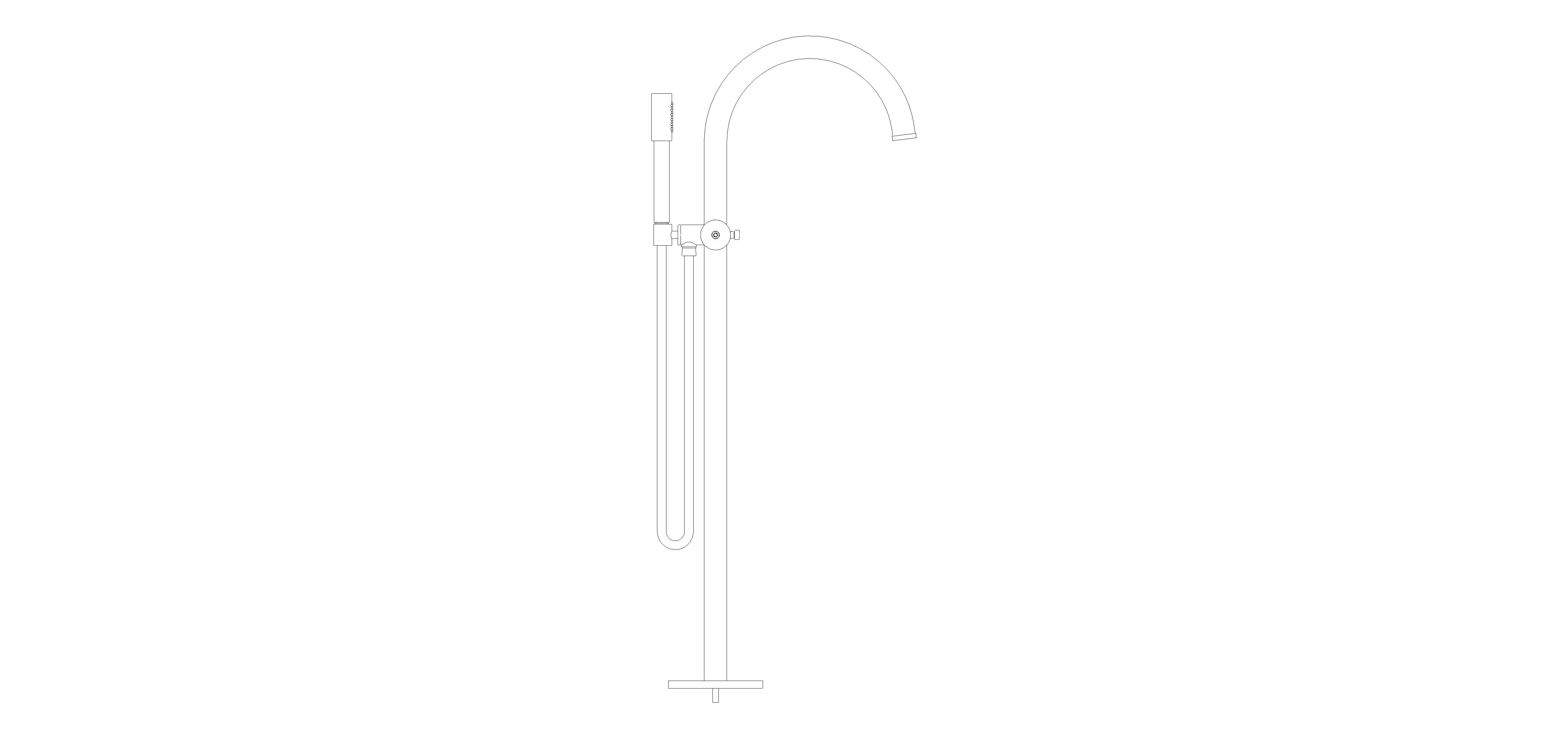 Product: ATRIO PRIVATE COLLECTION Bath / shower mixer 1/2″ (25227DL0)
