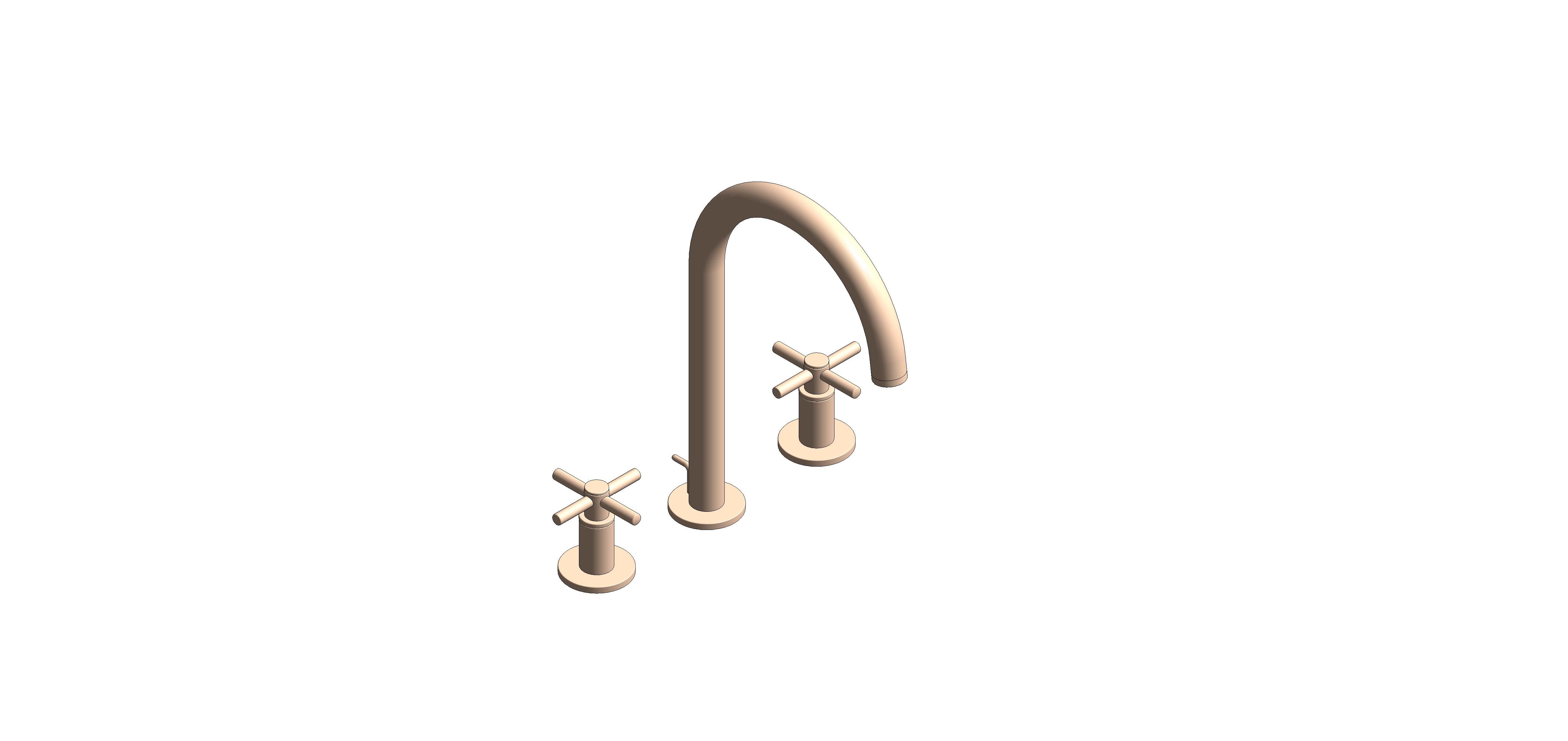 Product: ATRIO Three-hole basin mixer 1/2" L-Size (20643DL0)