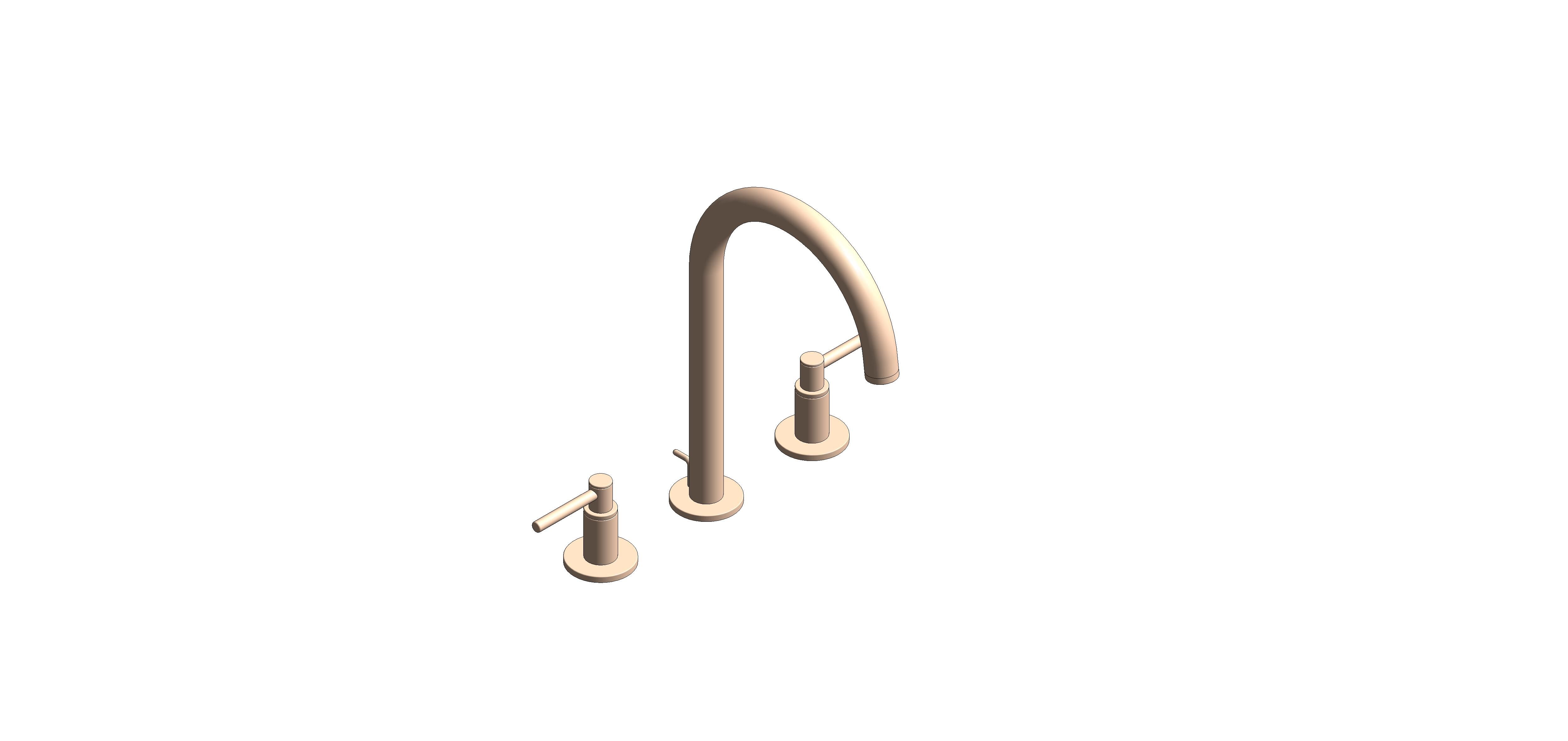 Product: ATRIO Three-hole basin mixer 1/2″ L-Size (20649DL0)