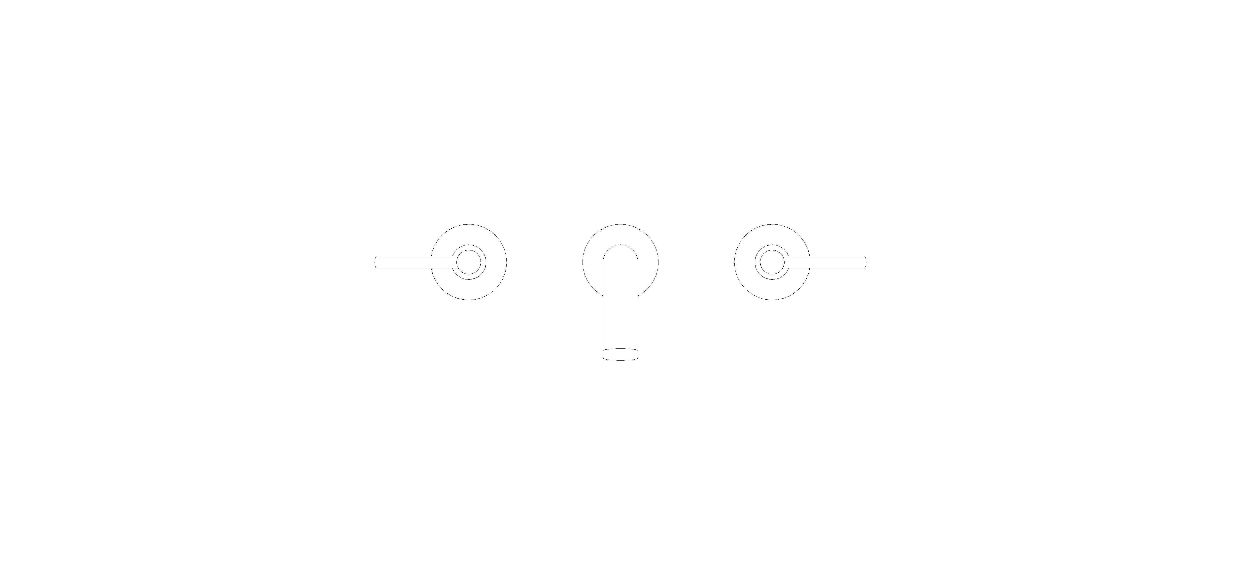 Product: ATRIO Three-hole basin mixer 1/2″ M-Size (20662DL0)