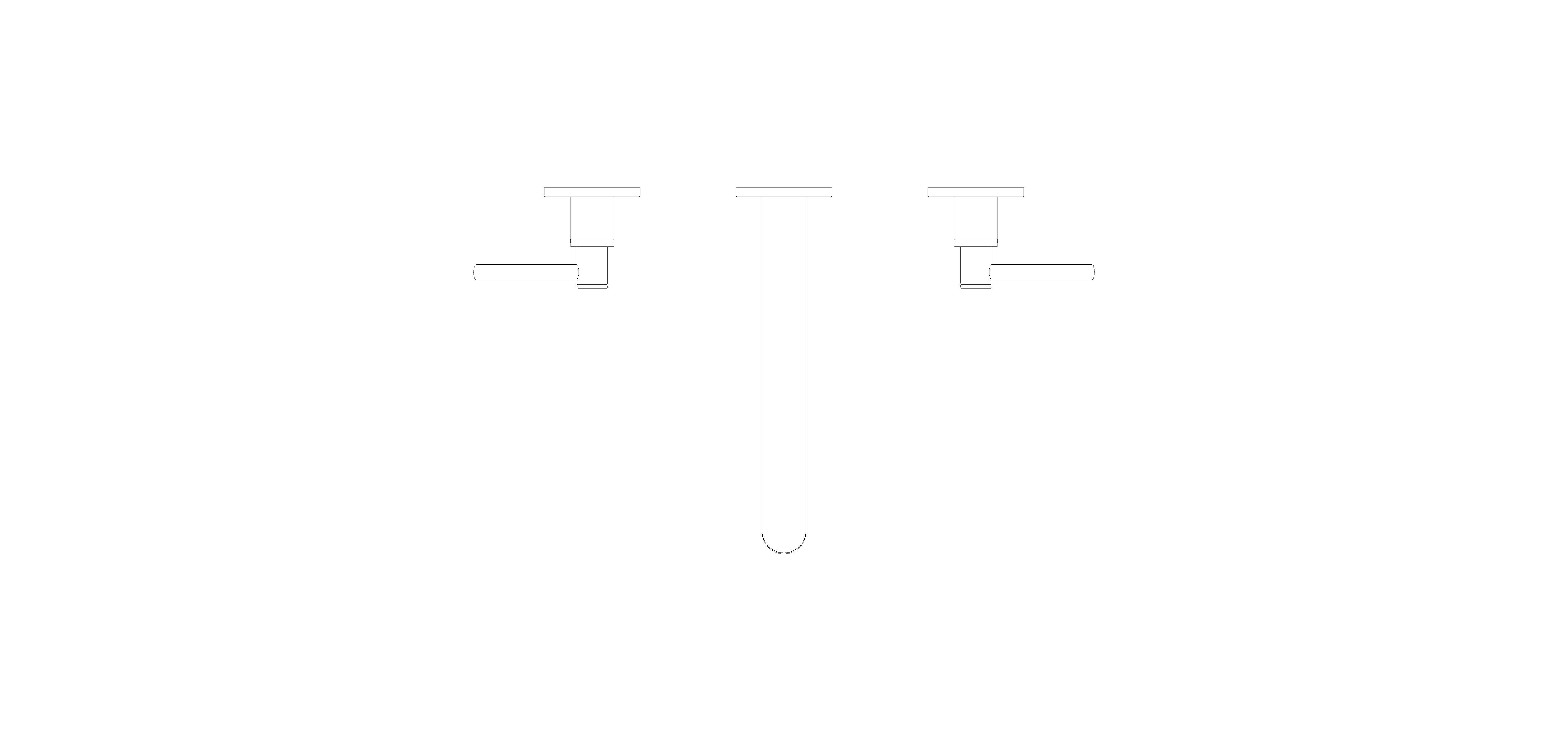 Product: ATRIO Three-hole basin mixer 1/2″ M-Size (20662DL0)