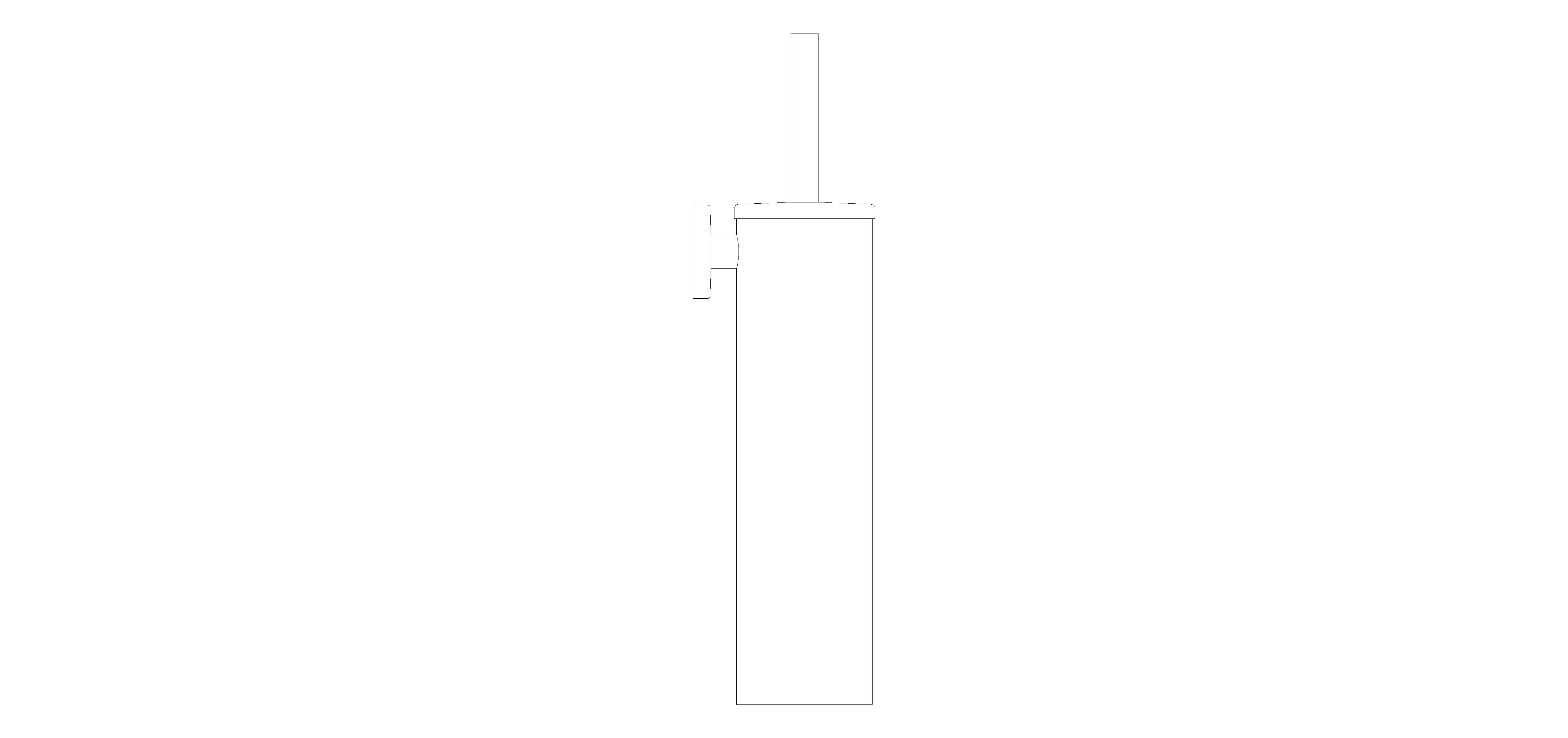 Product: ESSENTIALS Toilet brush set metal (40696DC0)