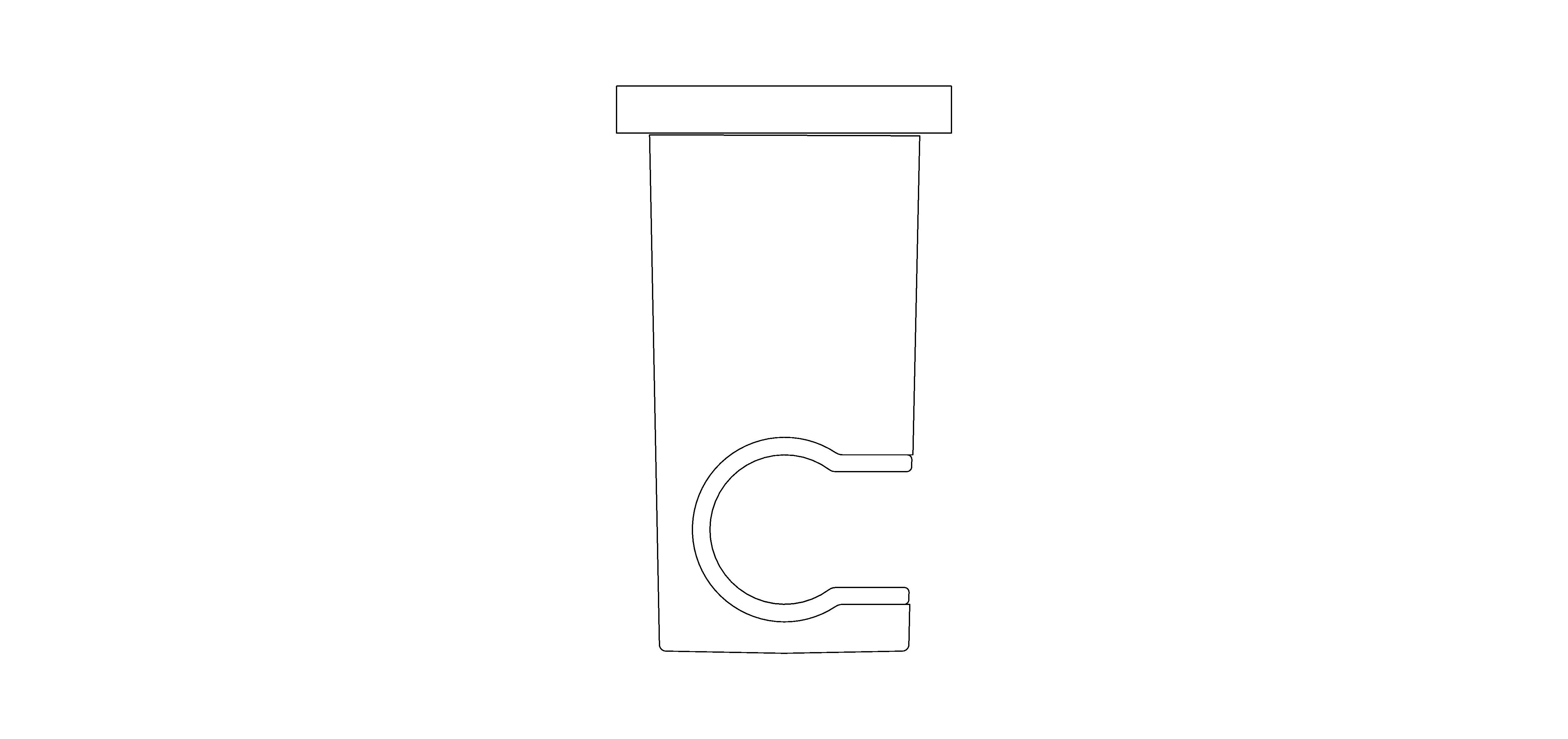 Product: EUPHORIA CUBE Cube Shower outlet elbow, 1/2″ (26370DA0)