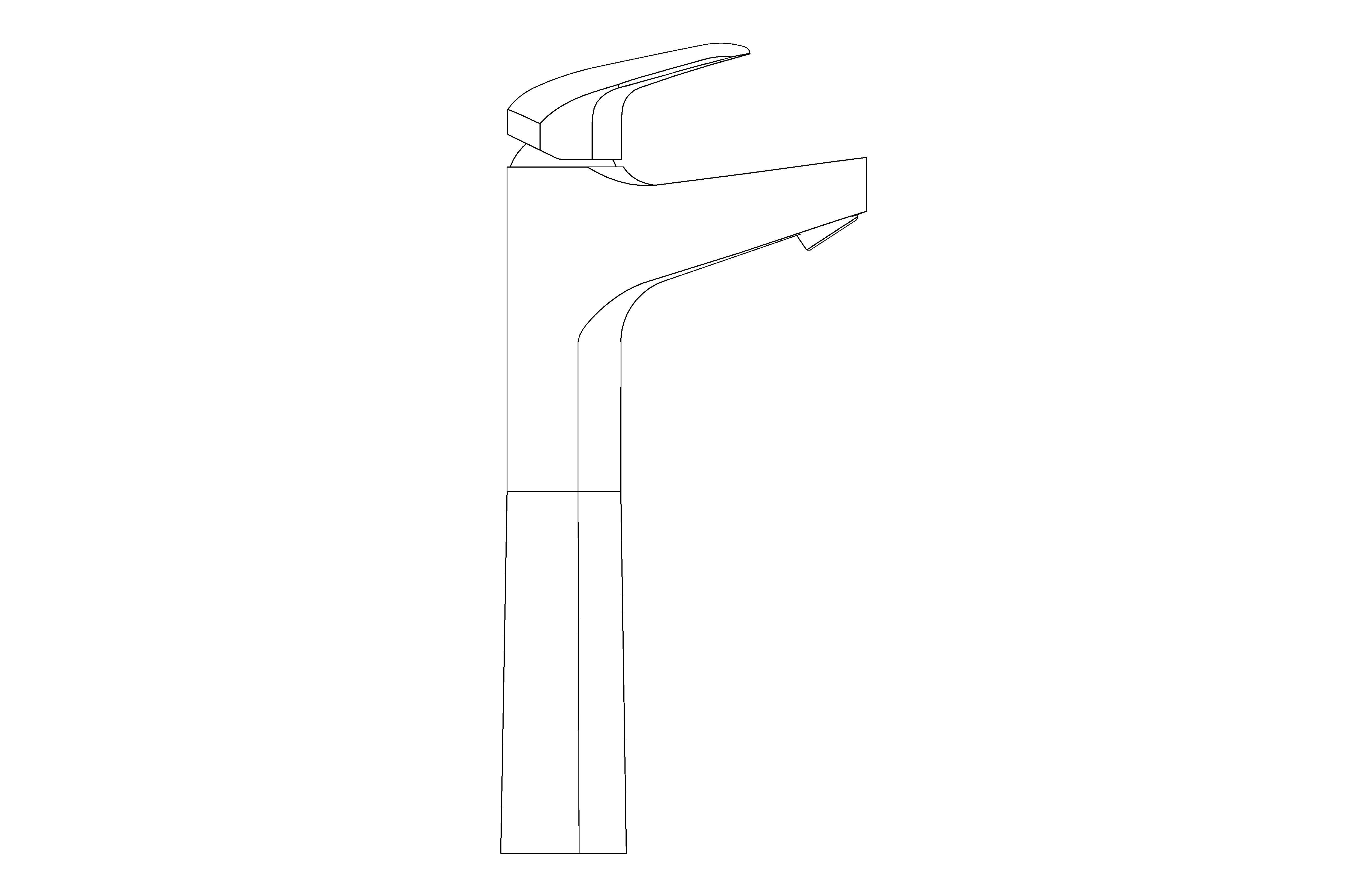 Product: EURO ECO Single Lever Mixer (2427310D)