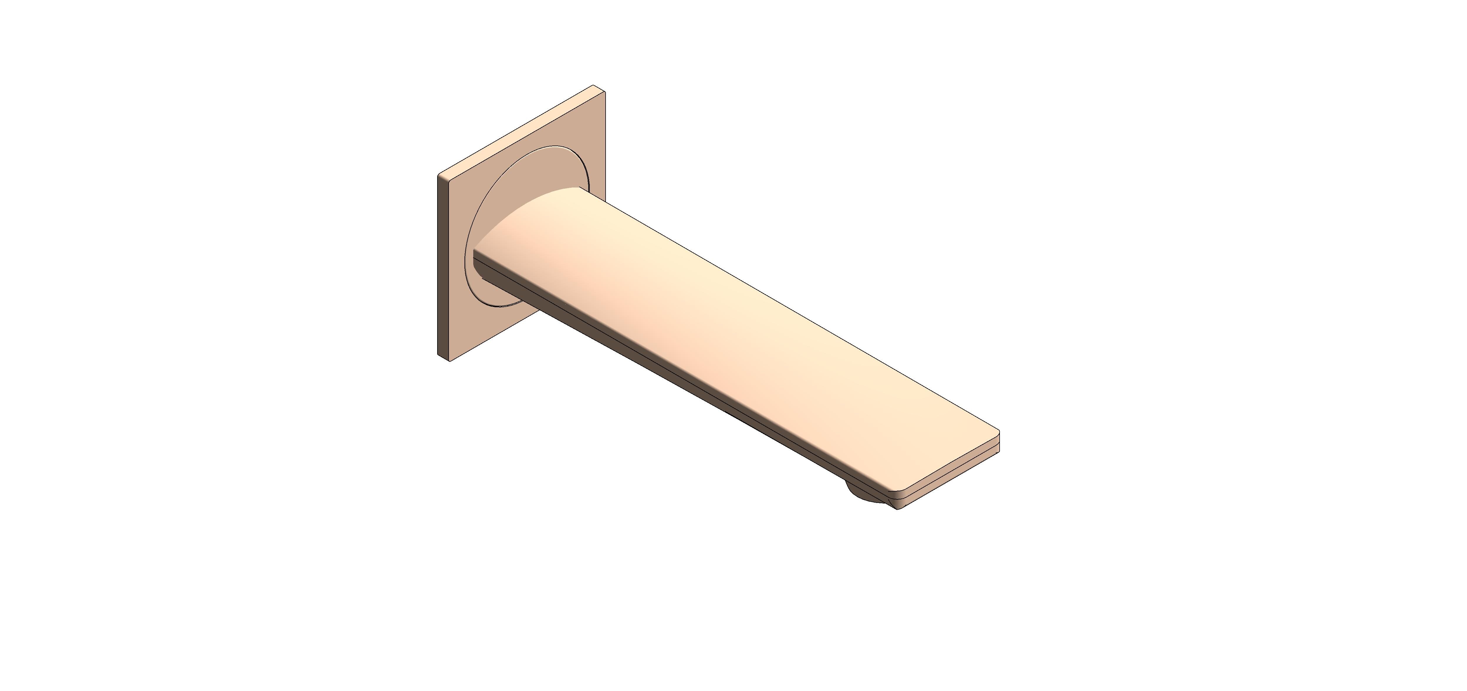 Product: ALLURE Bath spout 3/4″ (13264DA1)