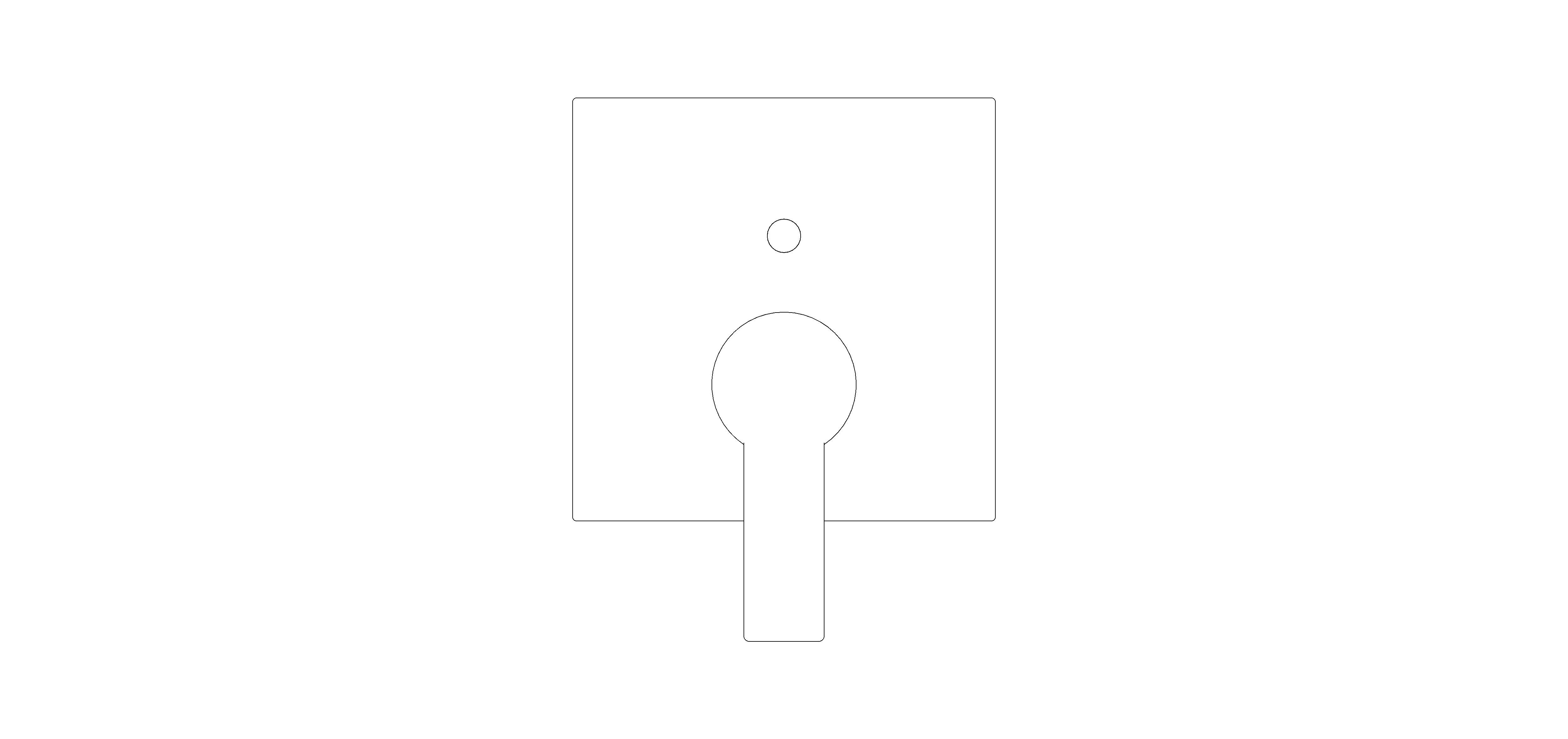 Product: ALLURE Single-Lever Mixer With 2-Way Diverter (19315DA1)