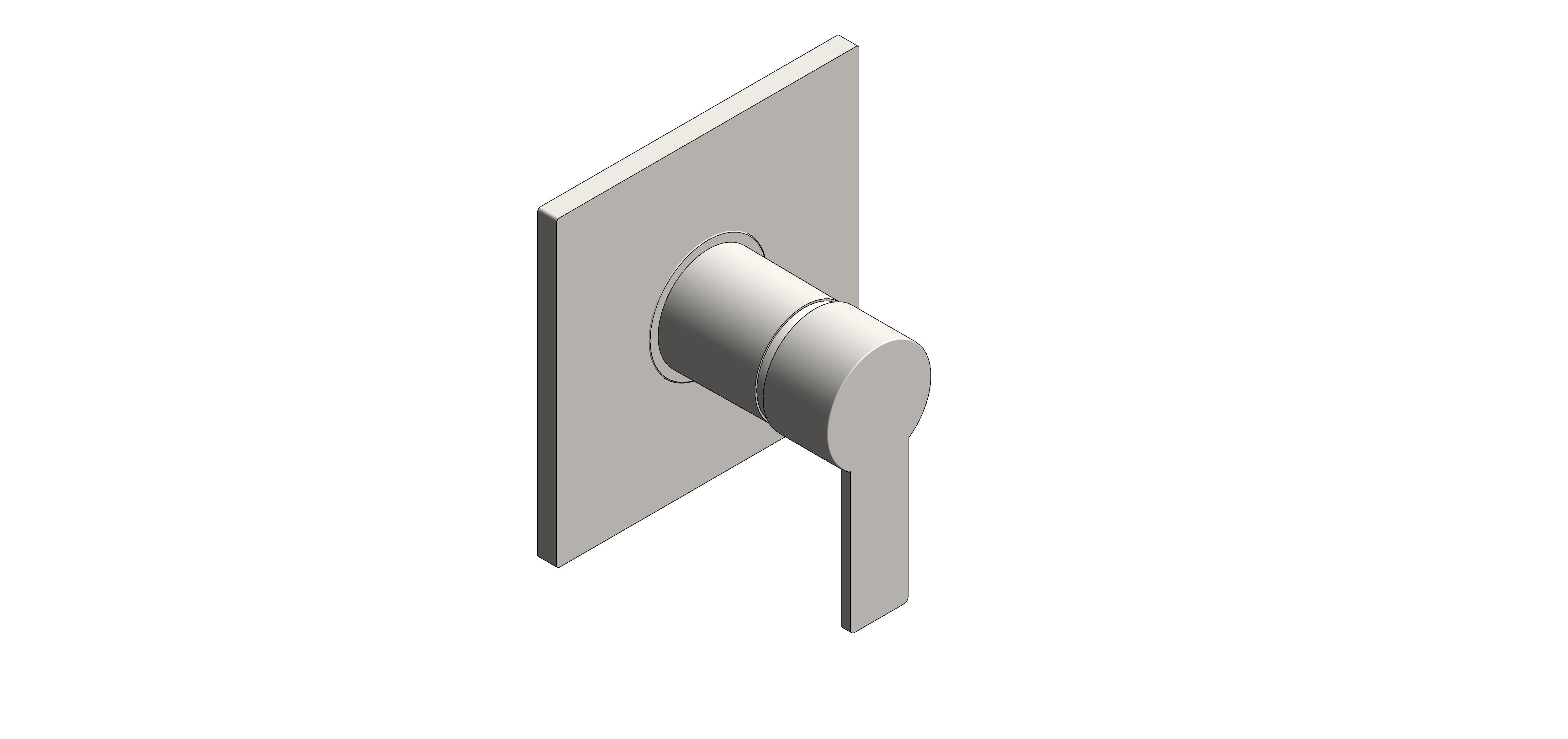 Product: ALLURE Single-Lever Shower Mixer Trim (19317DC1)