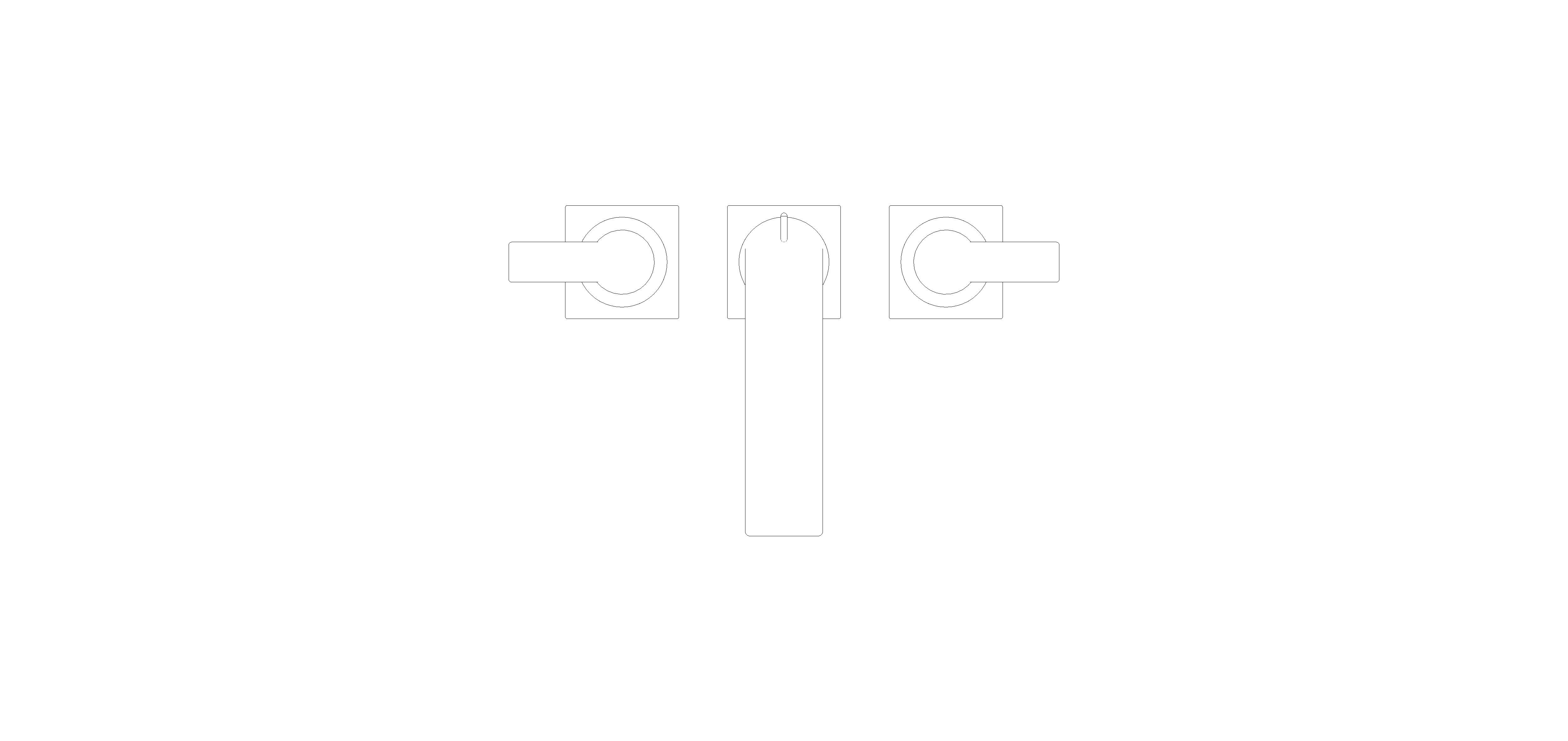 Product: ALLURE Three-Hole Basin Mixer 1/2″ M-Size (20188GL1)