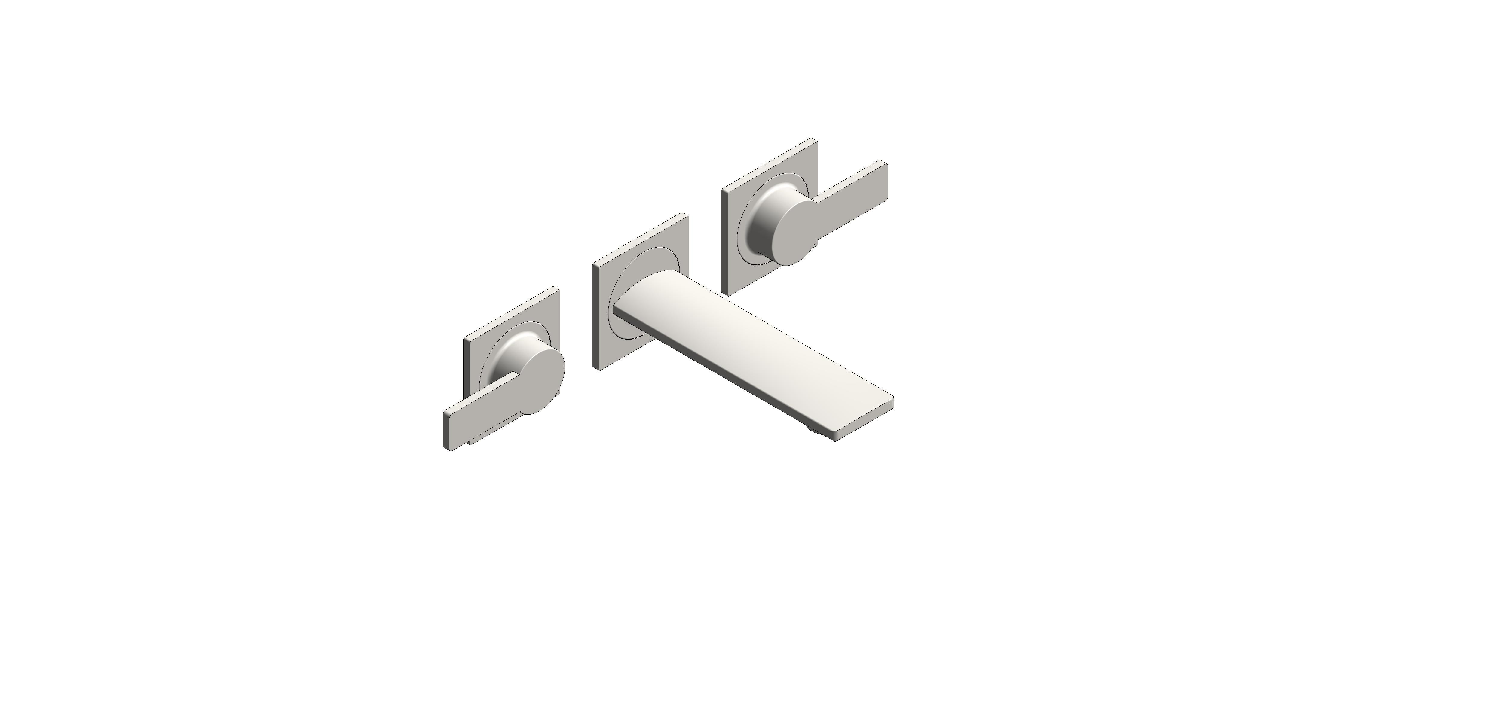 Product: ALLURE Three-Hole Basin Mixer 1/2″ S-Size (20189DA2)