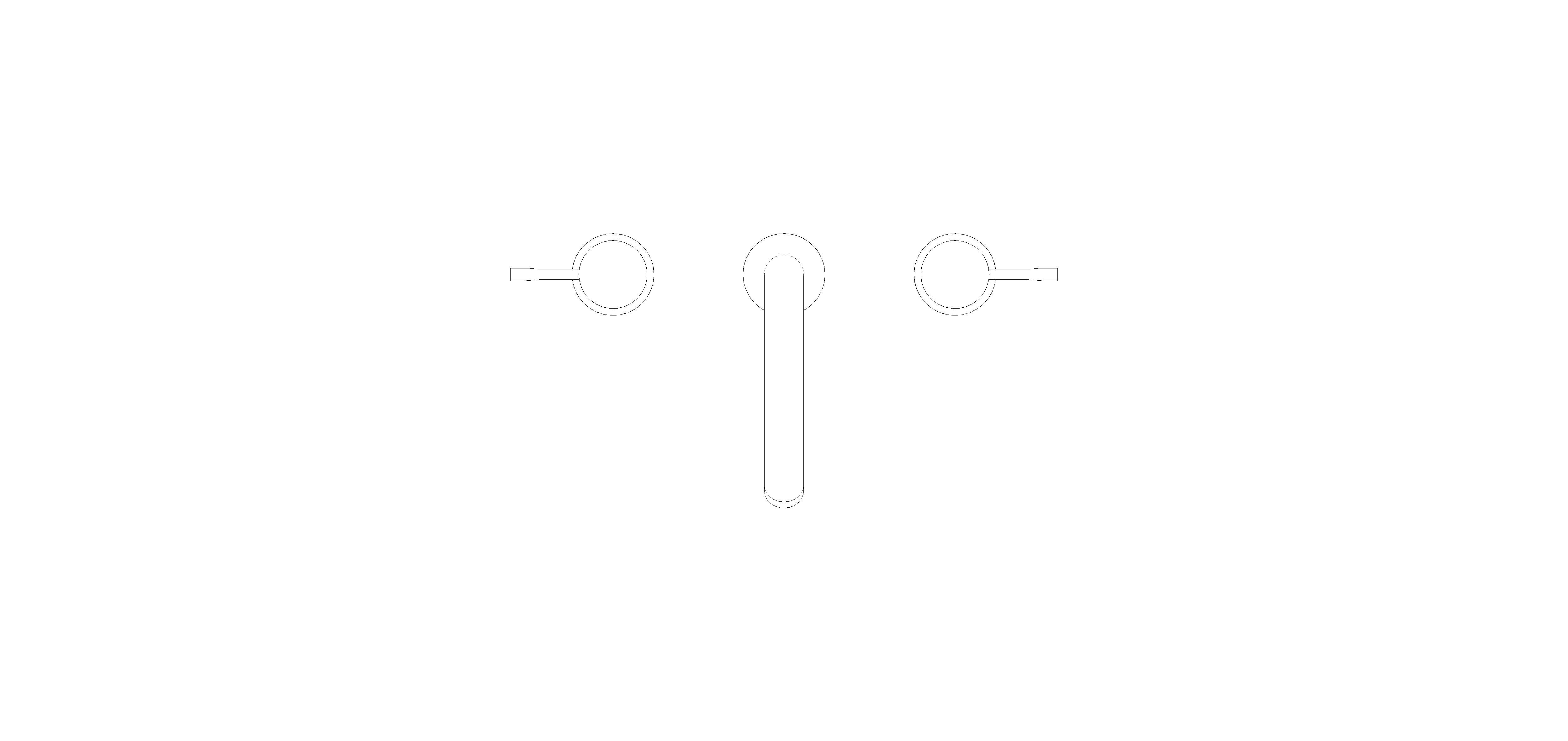 Product: ALLURE Three-Hole Basin Mixer 1/2″ L-Size (20299GN1)
