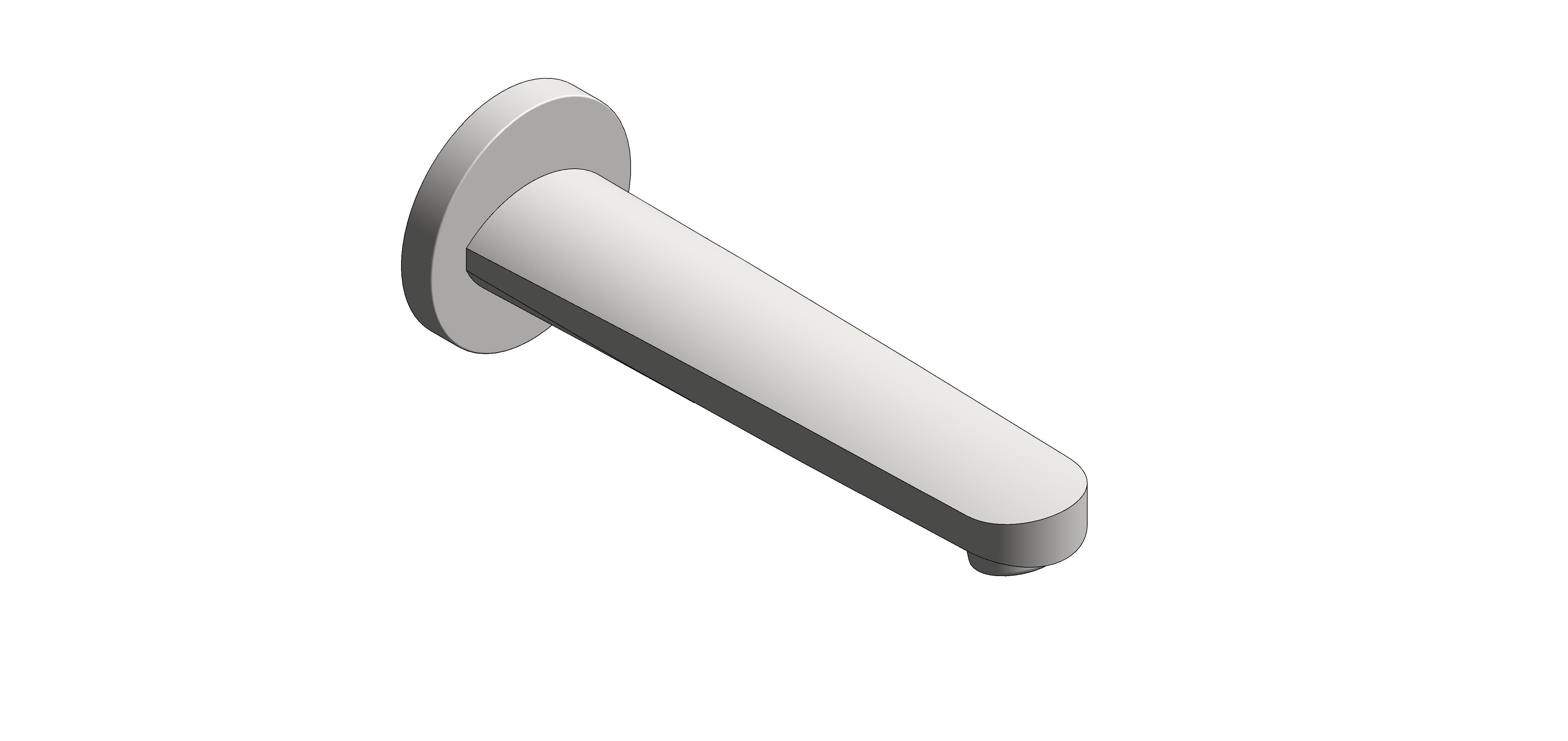 Product: EUROECO Bath Spout (13471001)