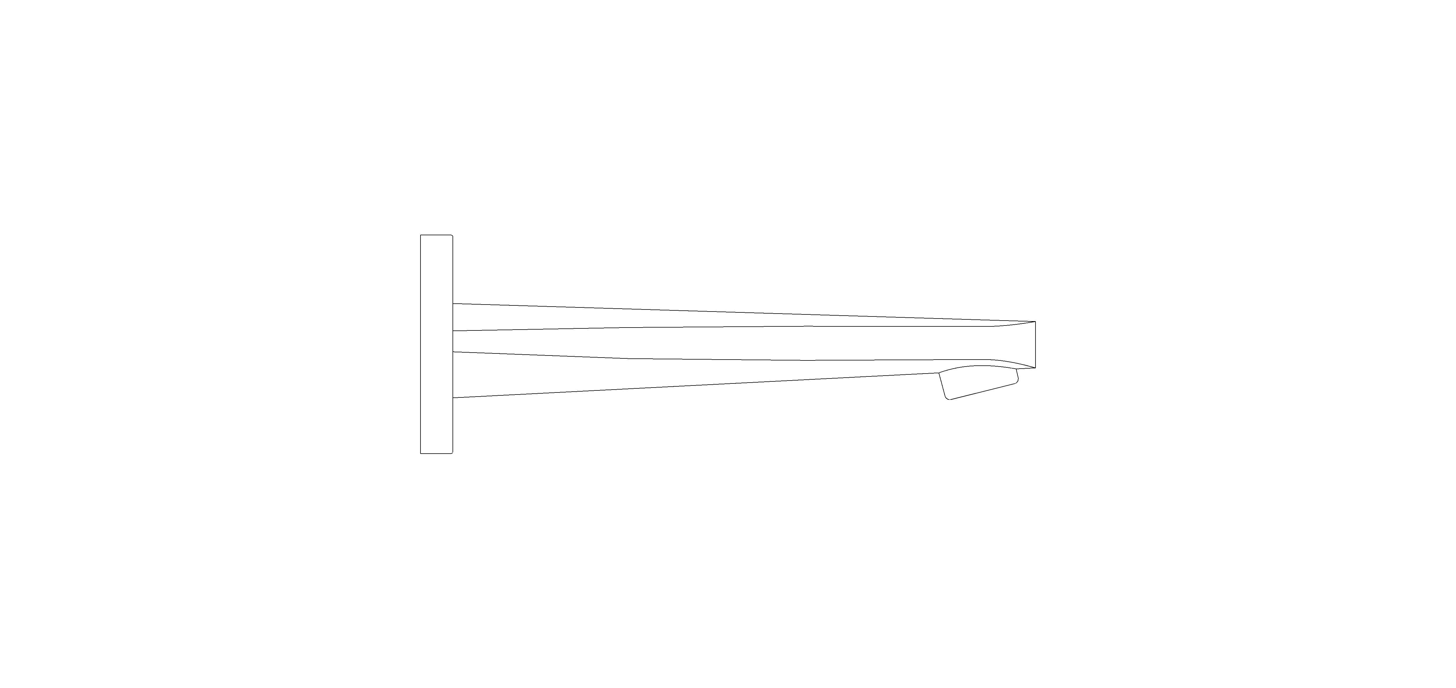 Product: EUROECO Bath Spout (13471001)