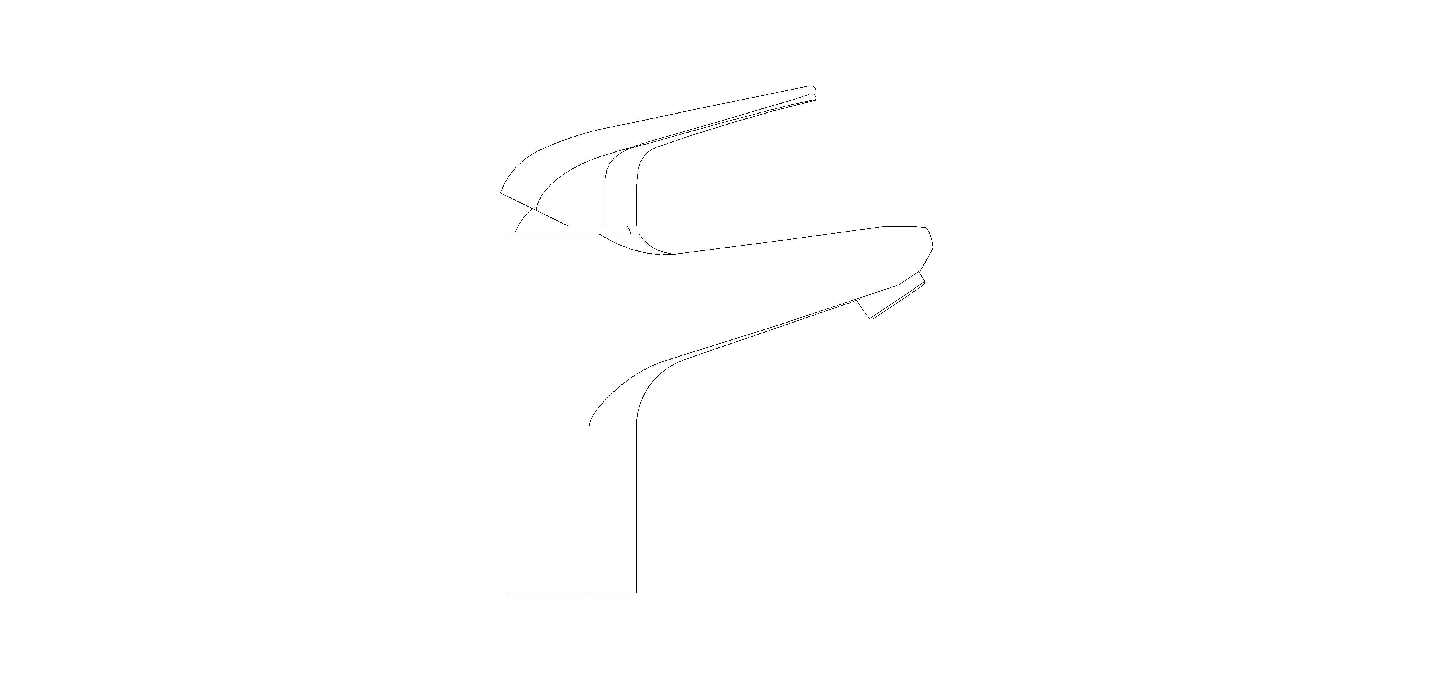 Product: Single Lever Mixer (24287001)